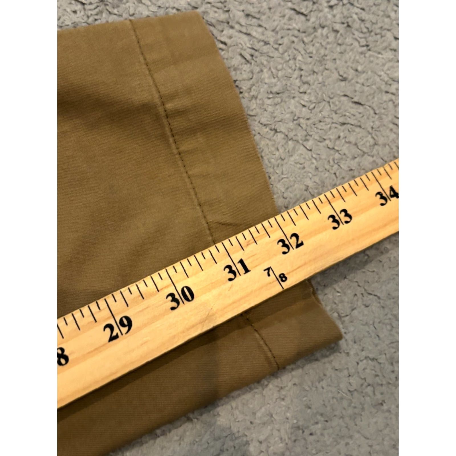 Banana Republic Banana Republic Mens Pants 32x34 Mason Chino Khaki Stretch Athletic Size US 32 / EU 48 - 4 Thumbnail