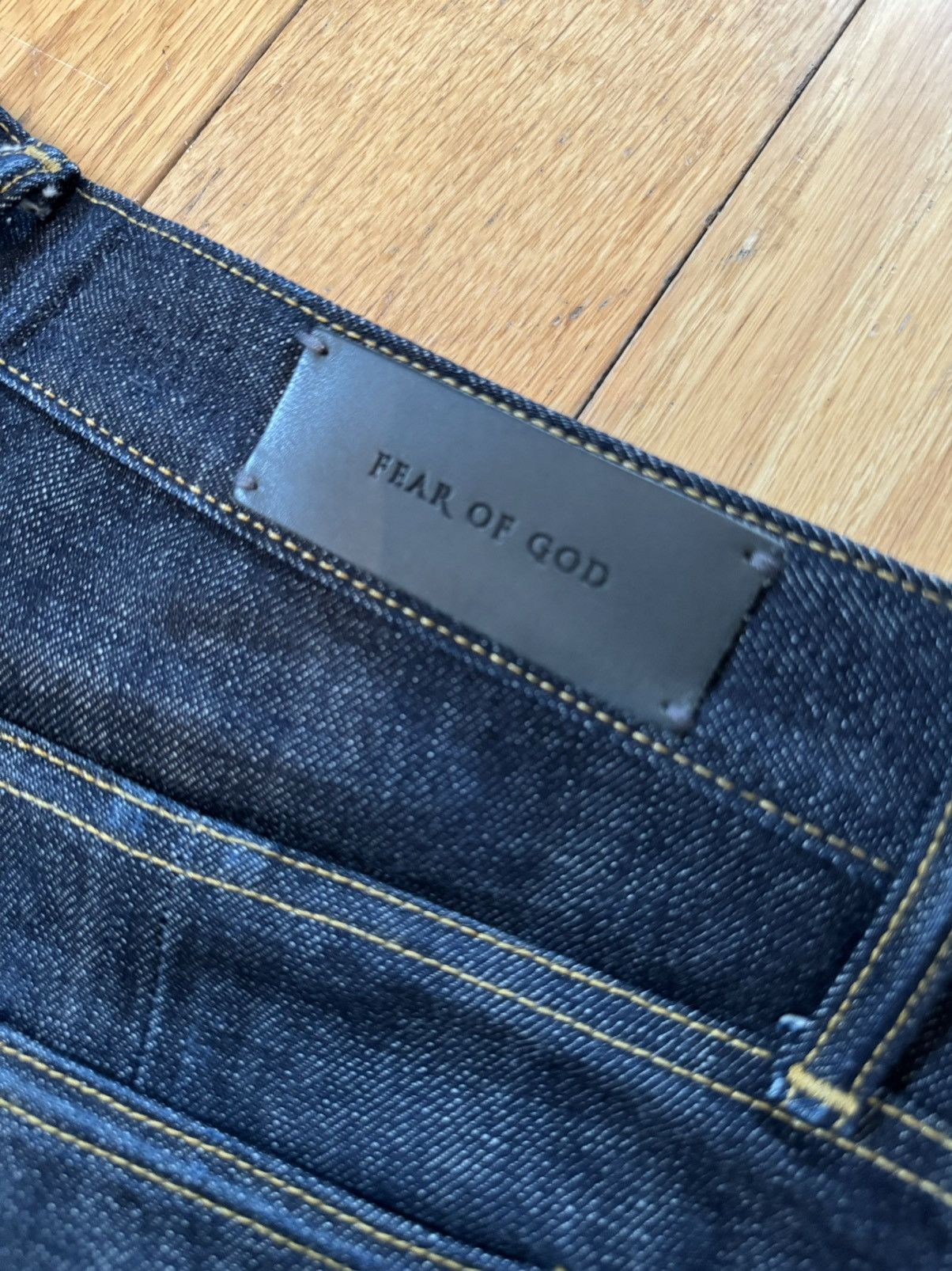 Fear of God Fear Of God Denim Dark Blue 32 Size US 32 / EU 48 - 8 Thumbnail