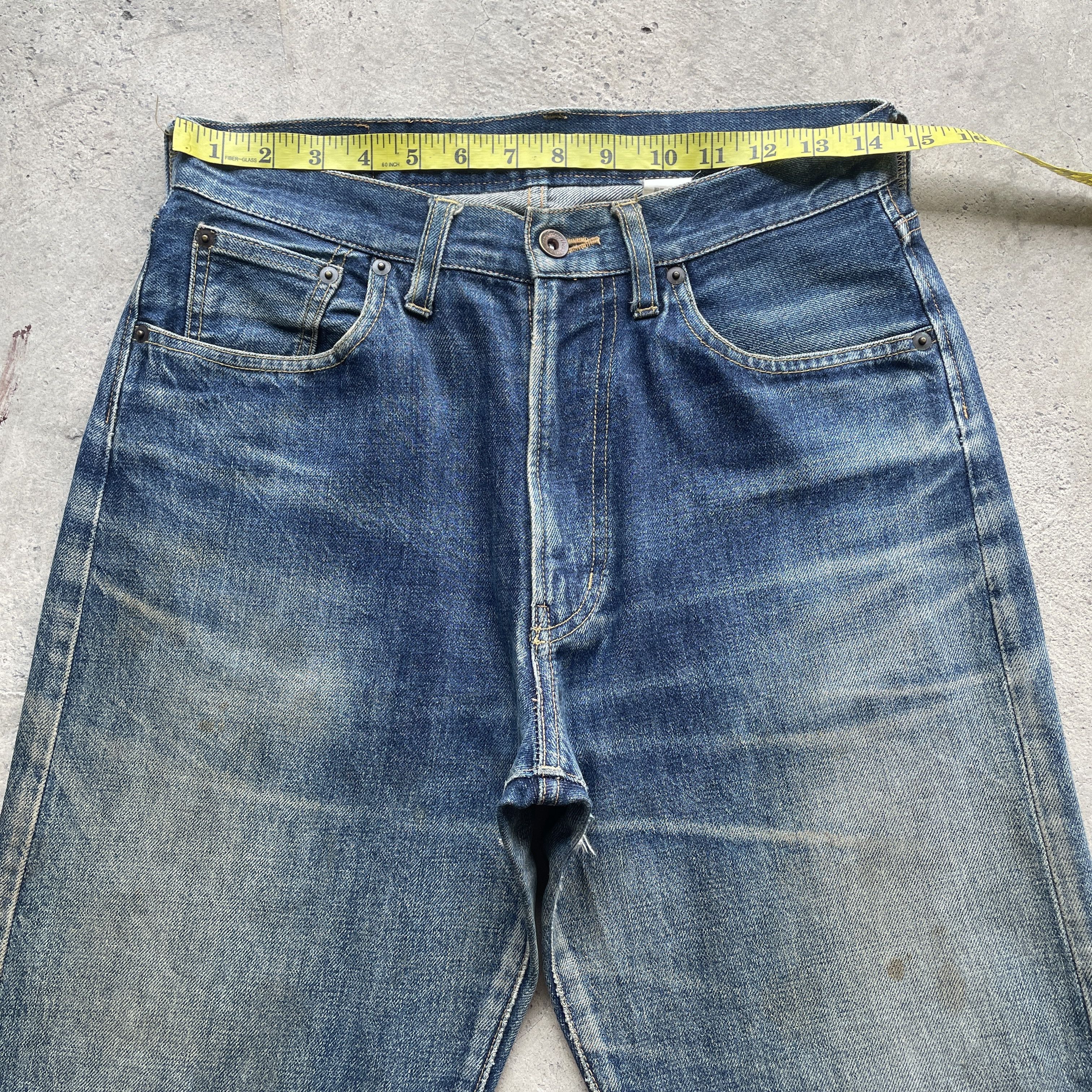 Japanese Brand × Vintage VINTAGE JAPANESE DENIM MUDWASH FADED JEANS PANTS W29x33 Size US 29 - 5 Thumbnail