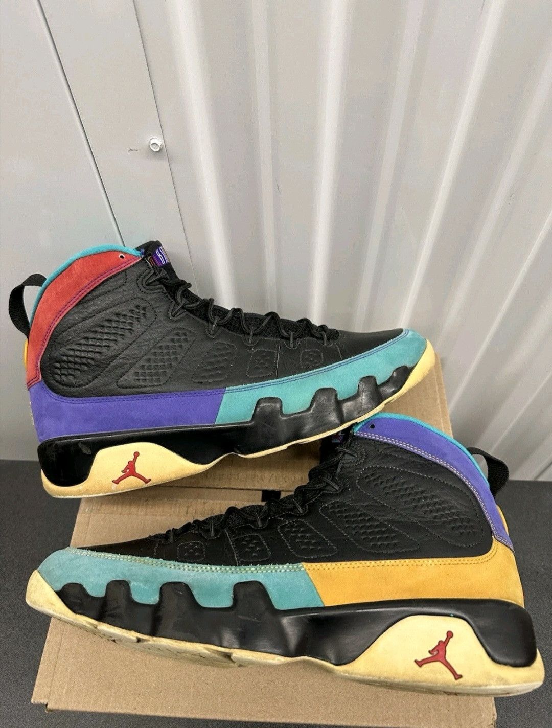 Jordan Brand Nike Air Jordan Retro 9 Dream It Do It 302370065 Size 12 Men Size US 12 / EU 45 - 3 Thumbnail