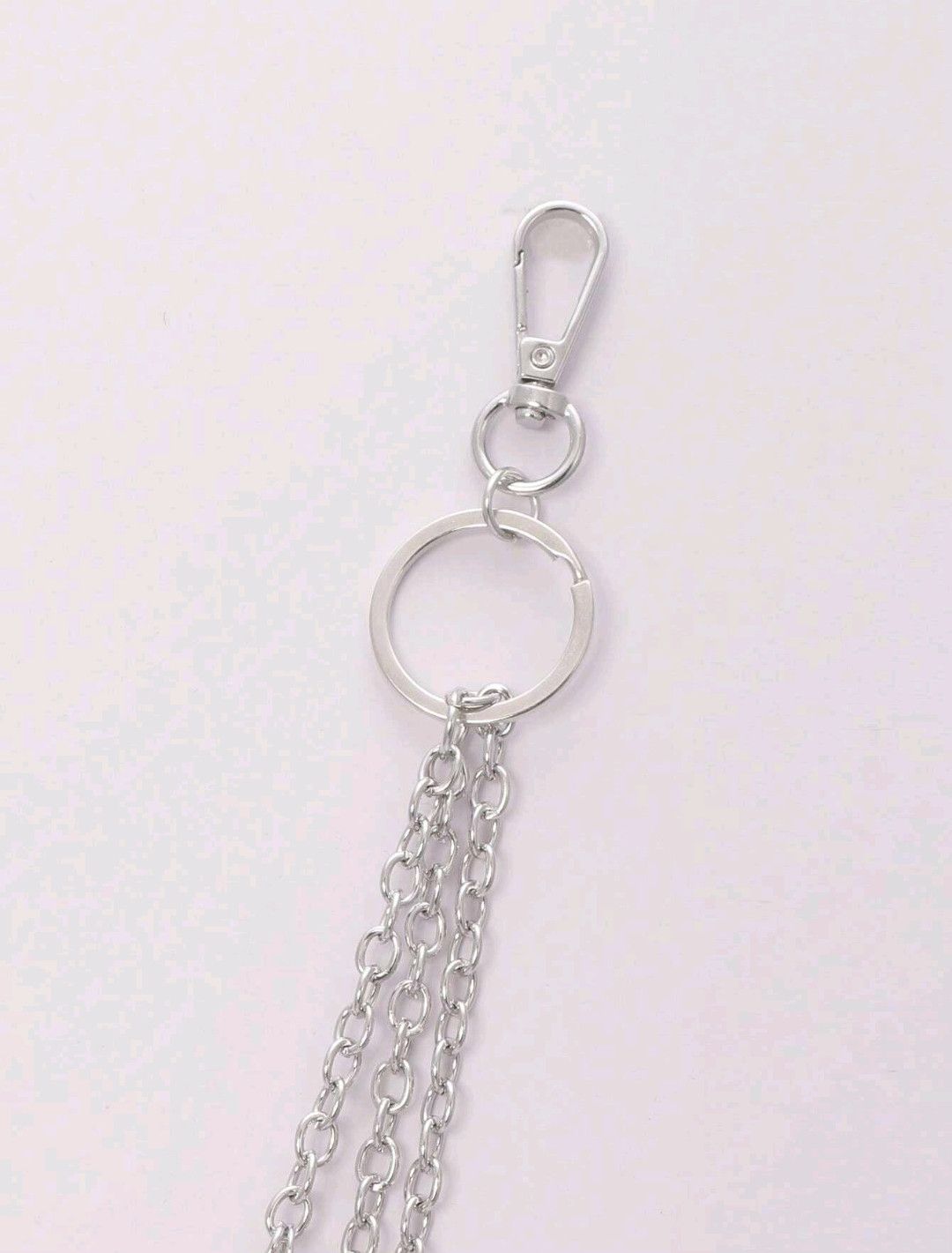 Japanese Brand × Vintage Halloween Silver Ghost Hand Metal Three-layer Chain sh Size ONE SIZE - 4 Thumbnail