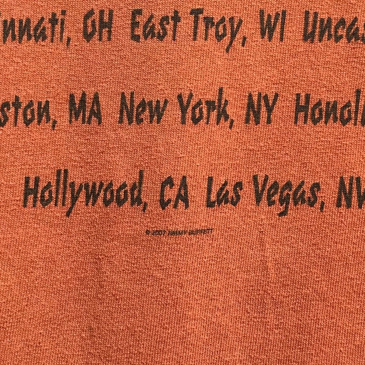 Band Tees × Vintage Vintage Jimmy Buffett Bama Breeze Tour 2007 Shirt Size US S / EU 44-46 / 1 - 11 Thumbnail