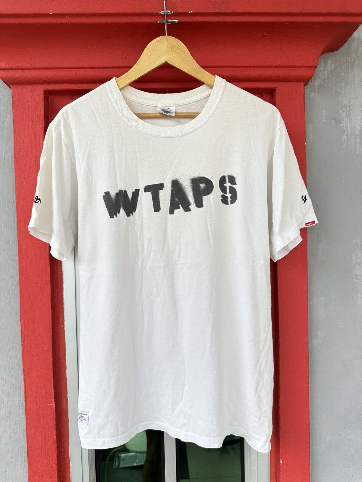 Wtaps Vintage Wtaps Spellout Tee Size US L / EU 52-54 / 3 - 1 Thumbnail