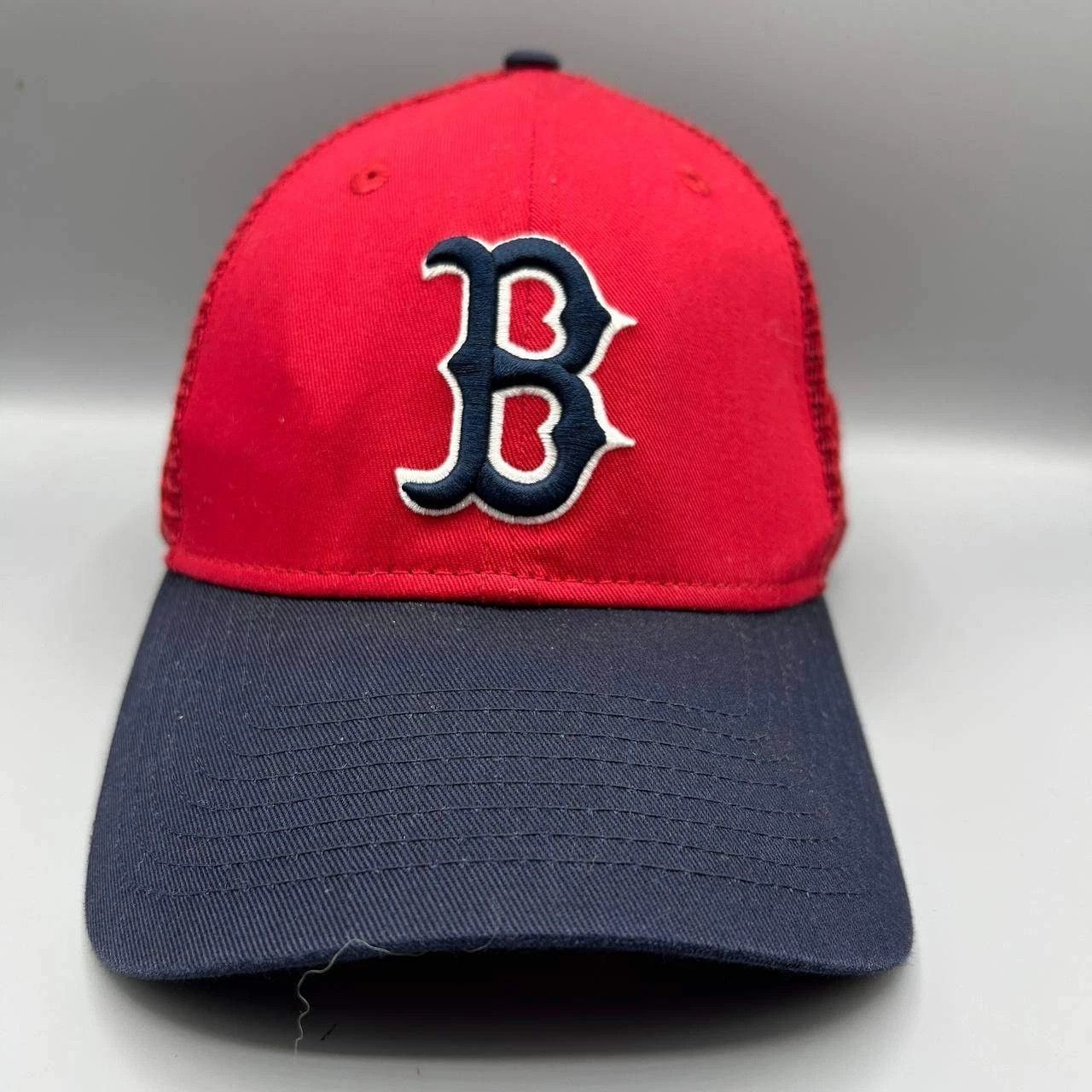 The Unbranded Brand Boston Red Sox Trucker Hat Men Embroidered MLB Snap Back Cap Size ONE SIZE - 1 Thumbnail