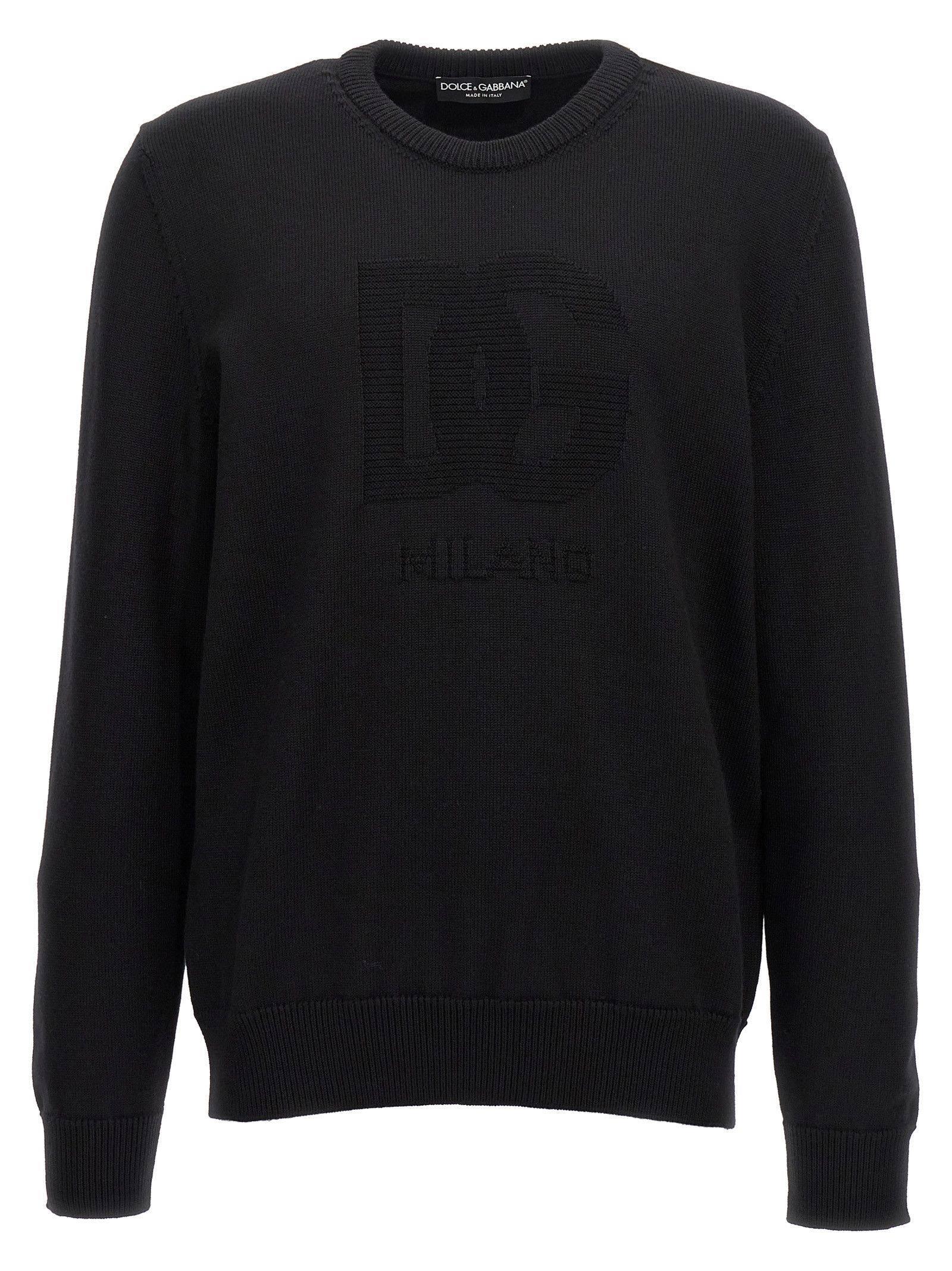 Dolce & Gabbana 'Dg' Intarsia Sweater Size US L / EU 52-54 / 3 - 1 Thumbnail