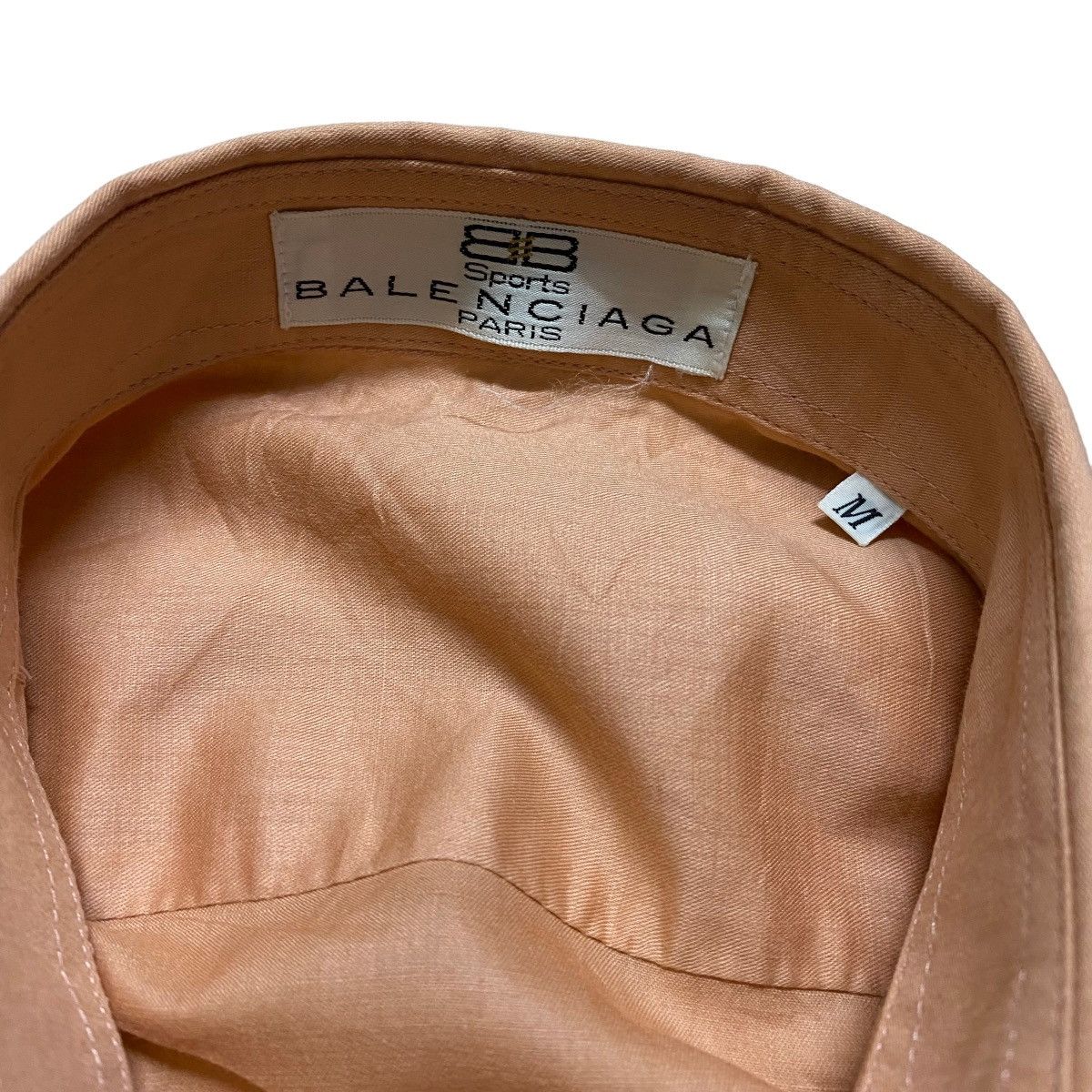 Balenciaga Vintage Balenciaga Linen Shirt Button Up Size US M / EU 48-50 / 2 - 13 Thumbnail