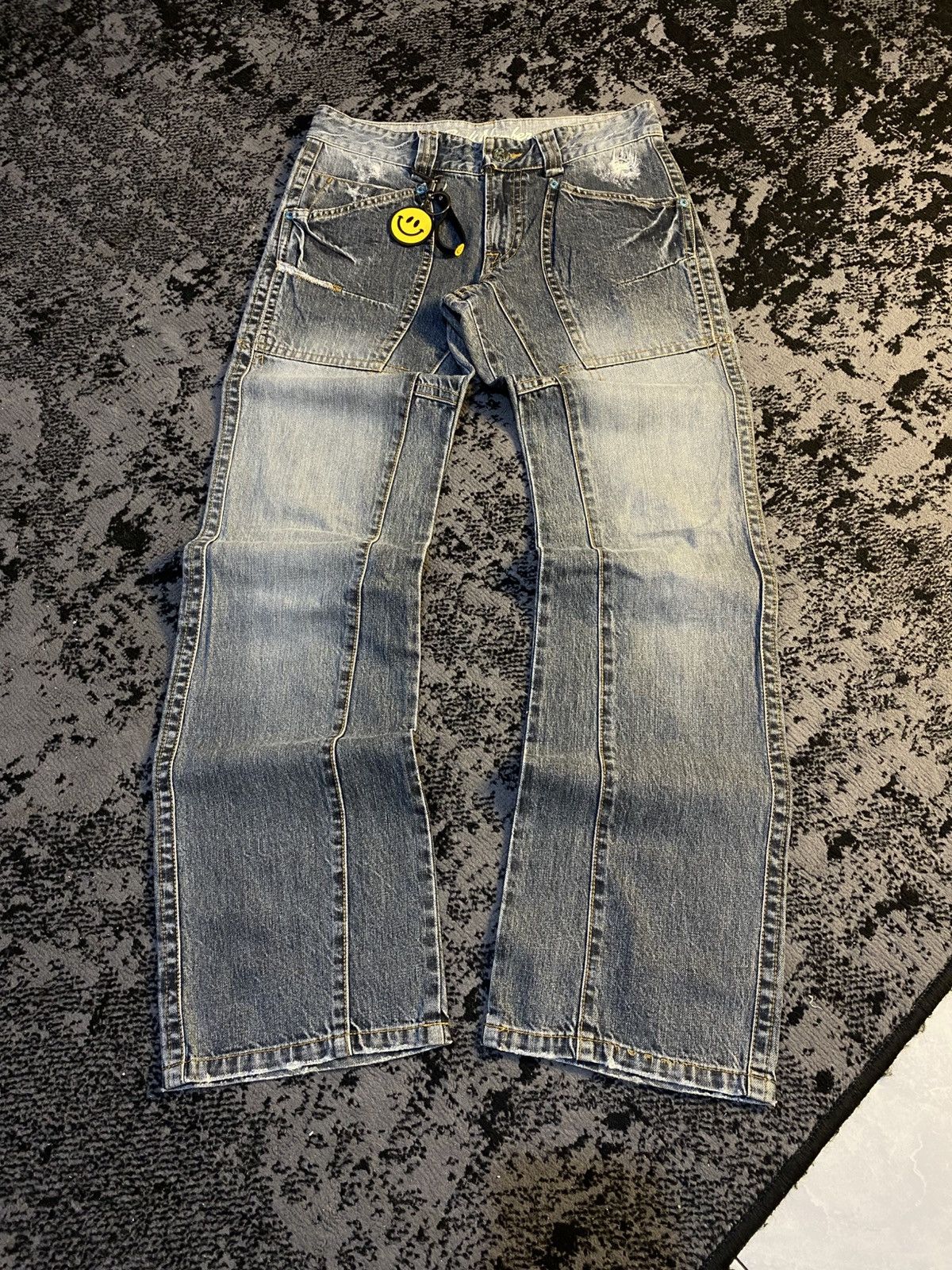 2000s Back Number Japan Ifsix Vkei Flare Wash Jeans y2k 🔥
