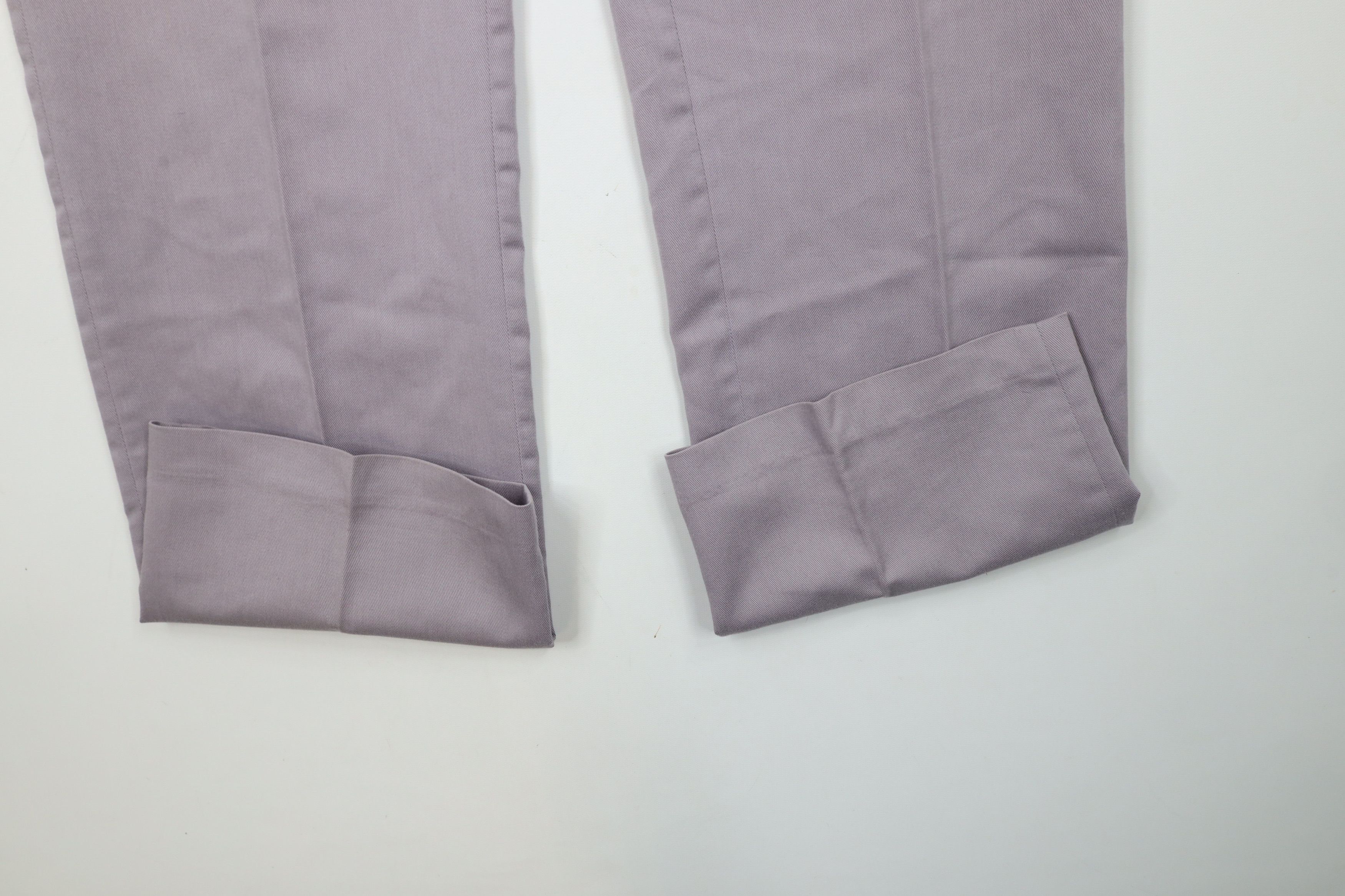 Levi's × Vintage Vintage 70s 80s Levis Flared Wide Leg Chino Pants Purple USA Size US 38 / EU 54 - 5 Thumbnail