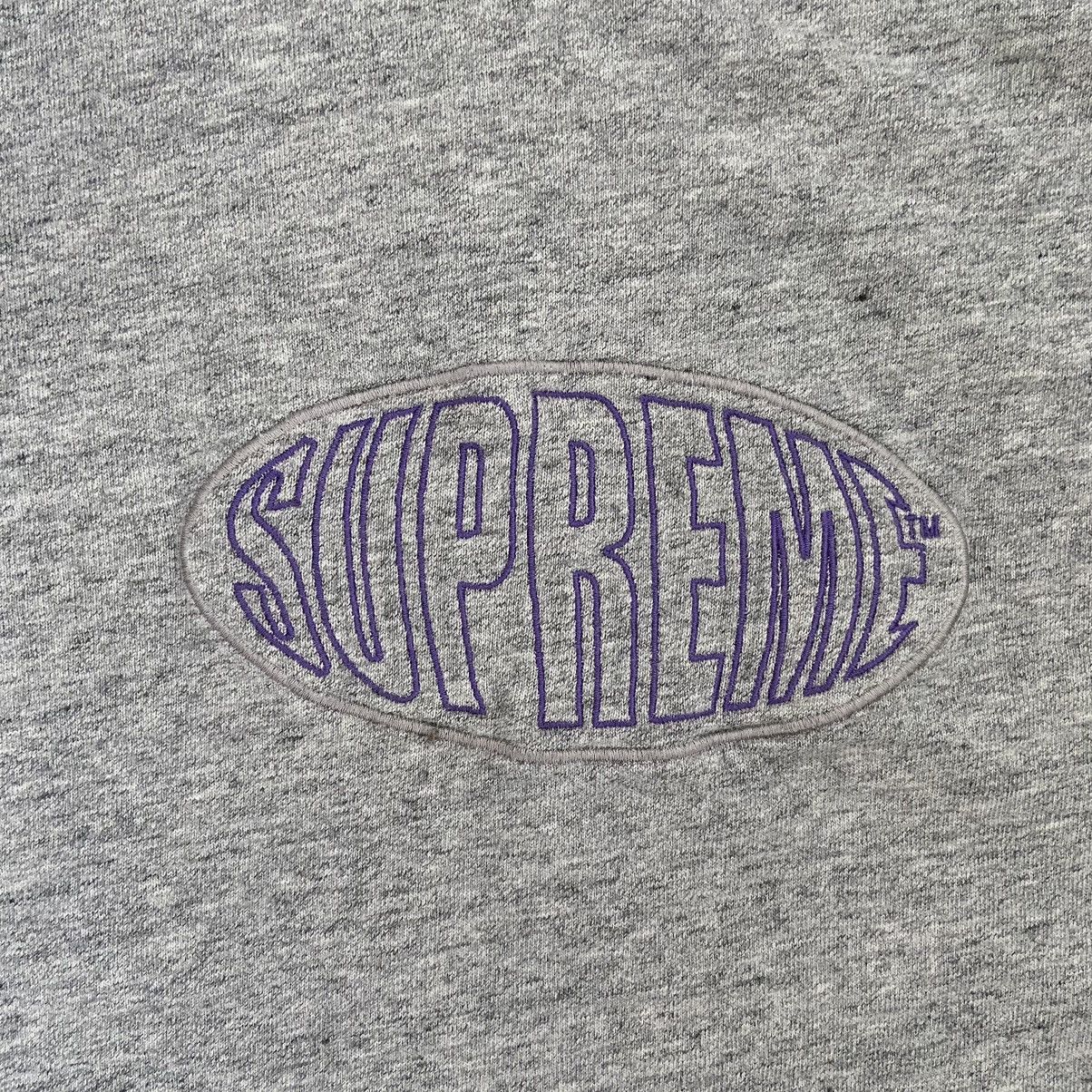 Supreme Supreme Warped Logo Purple Hoodie Shirt Men’s Medium Size US M / EU 48-50 / 2 - 6 Thumbnail