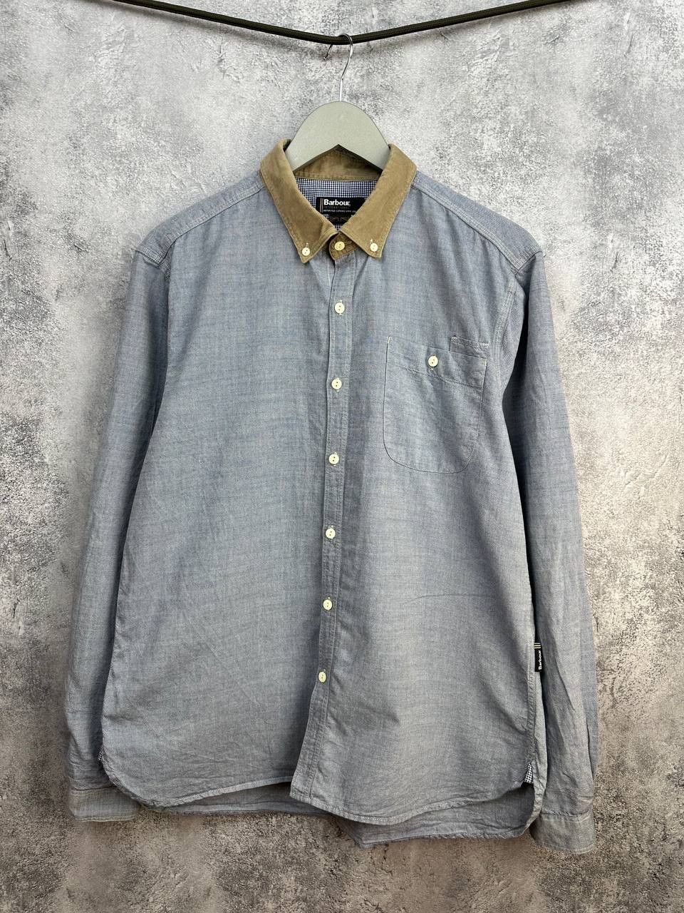 Barbour Barbour International Burnout Indigo Button Up Shirt Cord Size US L / EU 52-54 / 3 - 1 Thumbnail