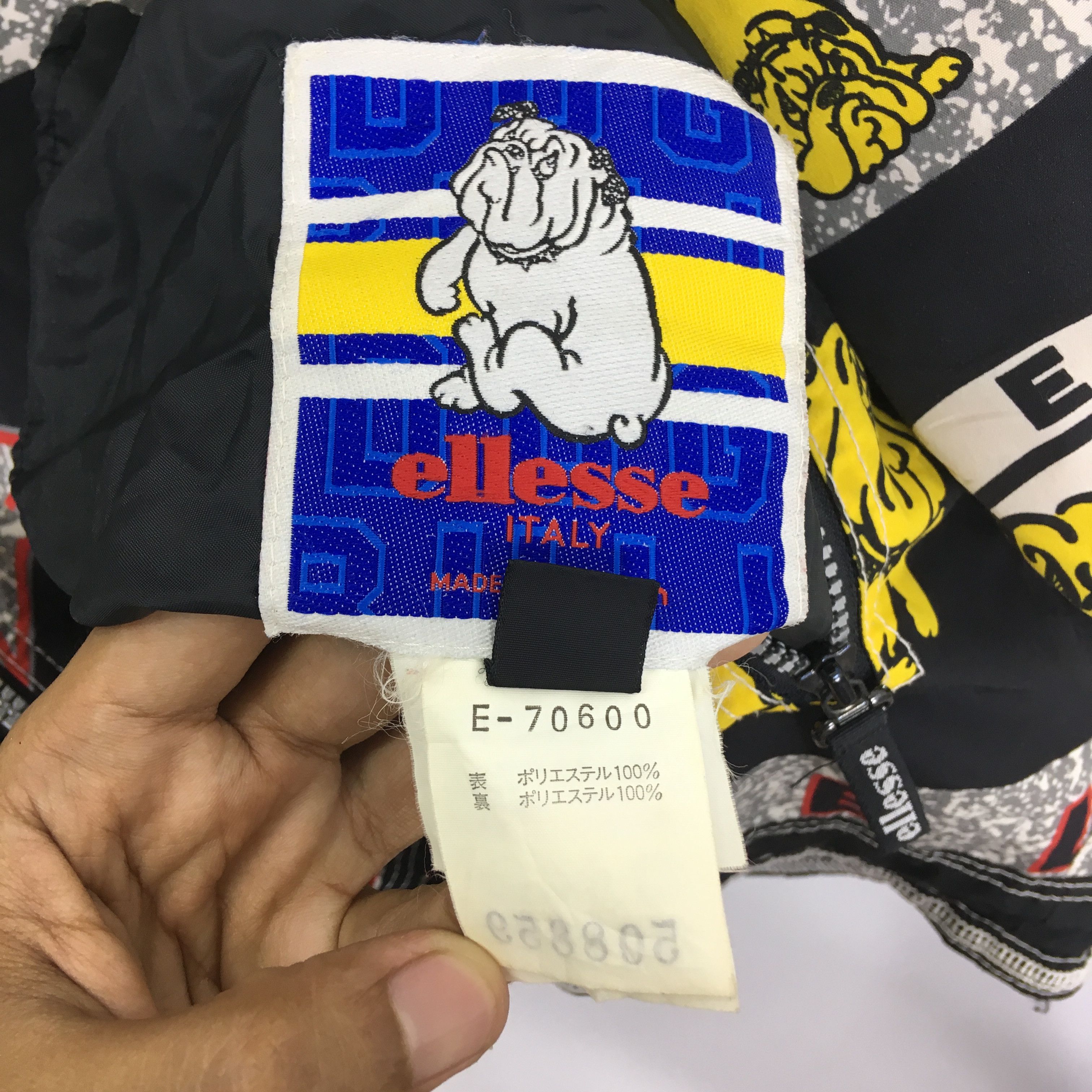 Ellesse Vintage 90s Ellesse Bulldog Ski Wear Reversible Jacket Size US XL / EU 56 / 4 - 13 Thumbnail