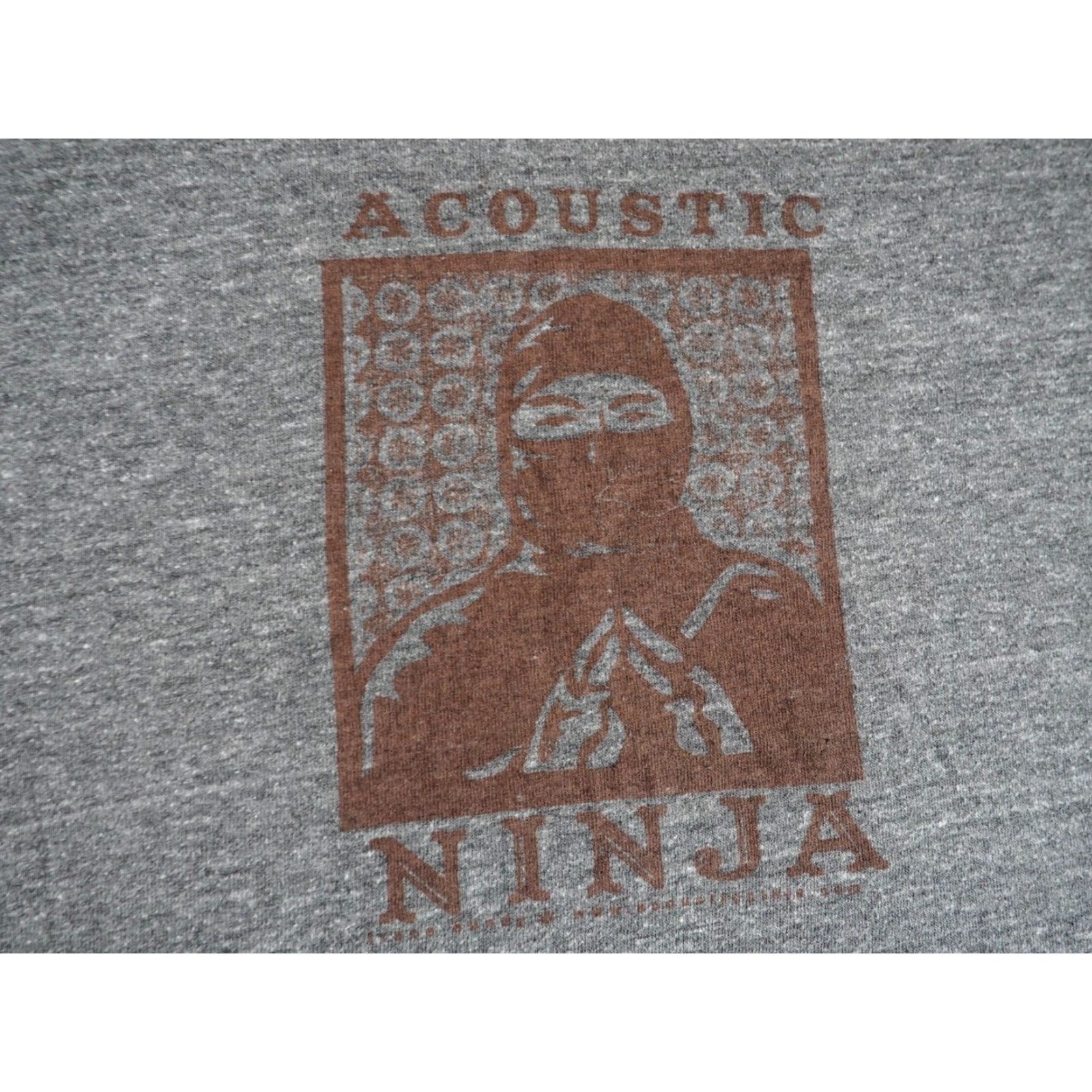 Folk VINTAGE Alternative Earth Tee Gray Mens XL Band Graphic Print Short Sleeve Crew Neck 2000s Y2k Trace Bundy Acoustic Ninja Folk Shirts T-Shirt Size US XL / EU 56 / 4 - 5 Thumbnail