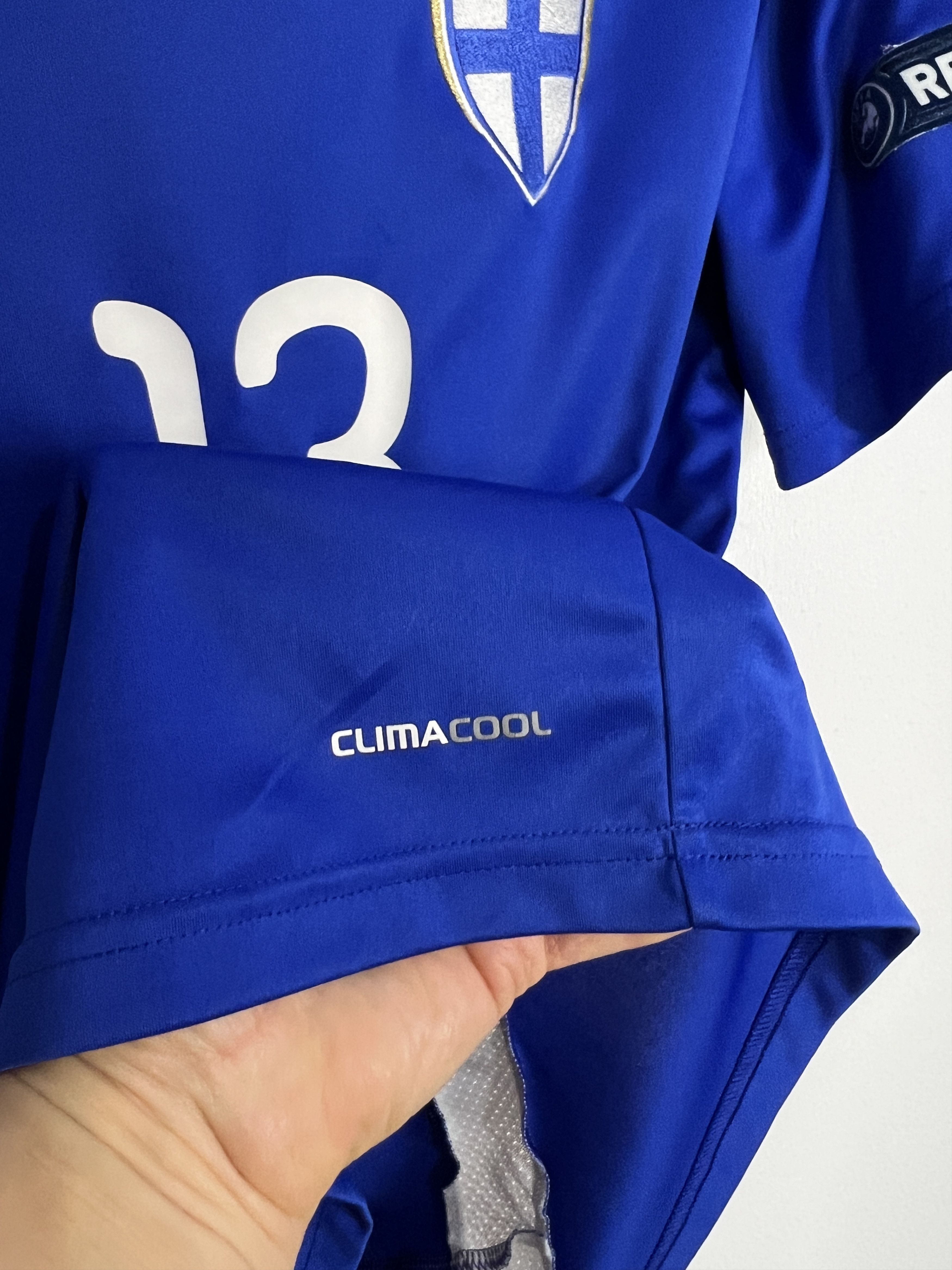 Adidas Finland football shirt Soccer Match Worn Jersey Trikot Size US M / EU 48-50 / 2 - 6 Thumbnail