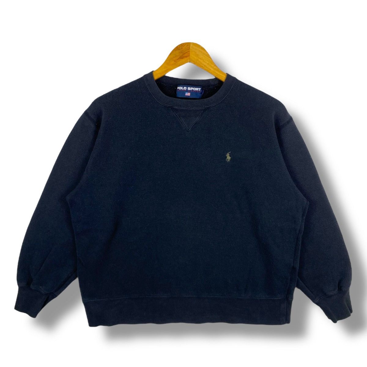 Ralph Lauren × Vintage Vintage 00's POLO SPORT By Ralph Lauren Small Pony Crewneck Size US M / EU 48-50 / 2 - 1 Thumbnail