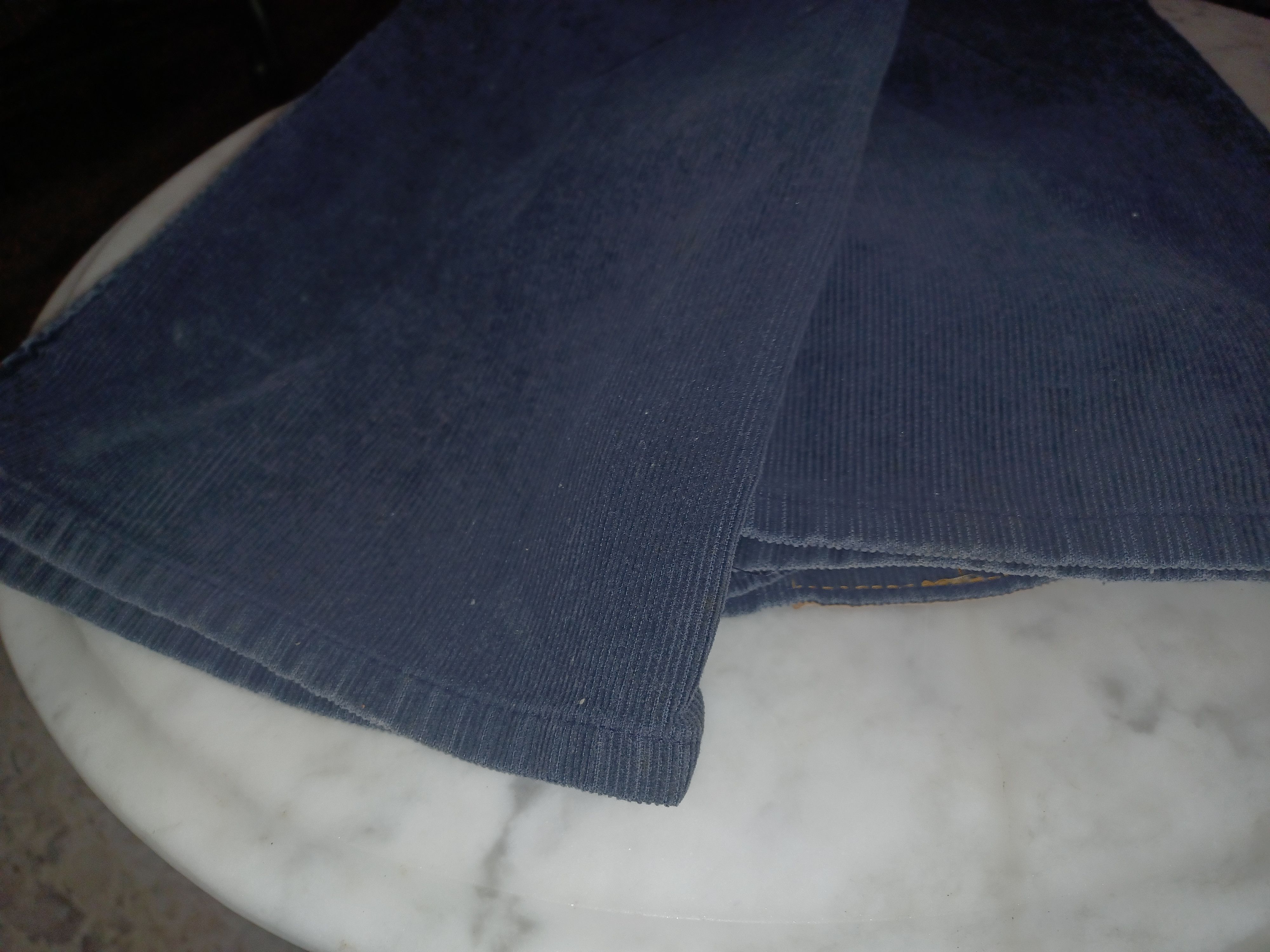Levi's Vintage Levi's 517 Women's Corduroy Jeans 29 x 32 Navy Size 29" - 6 Thumbnail
