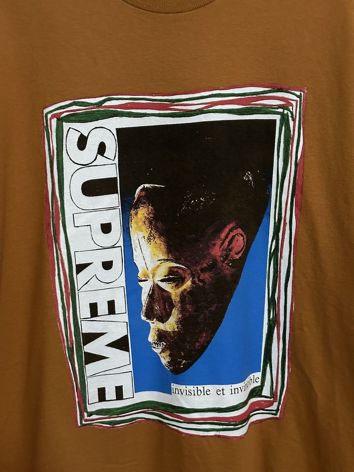 Supreme Supreme Mask Tee Size US XL / EU 56 / 4 - 2 Thumbnail