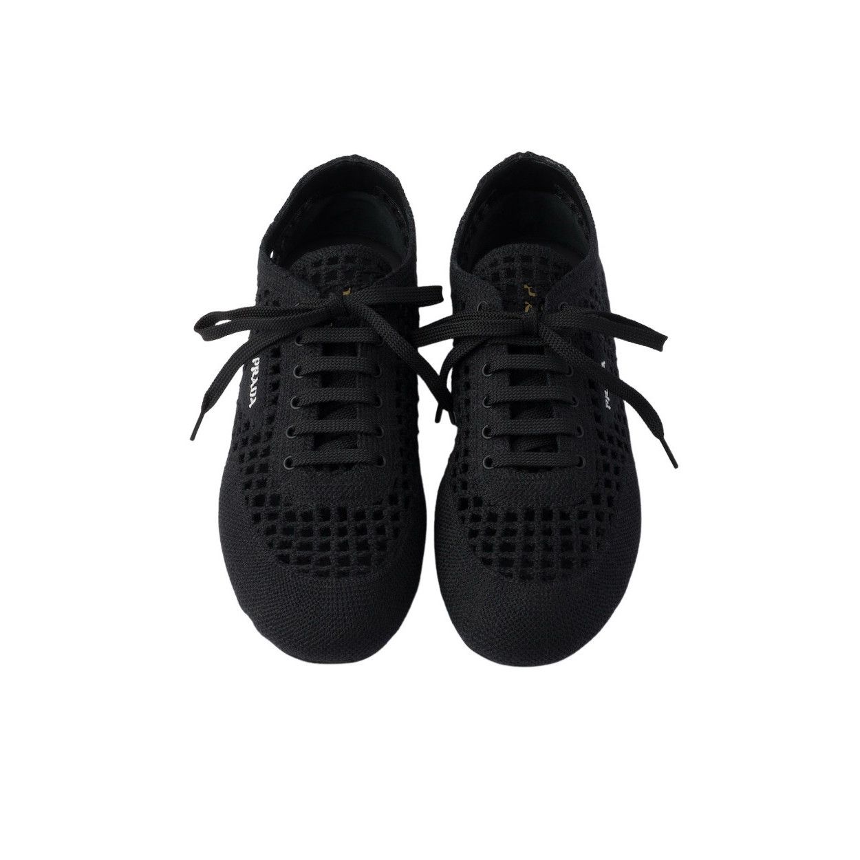 Prada PRADA Collapse $1290 Black Crochet Sneakers New & Authentic Size US 6 / IT 36 - 3 Thumbnail