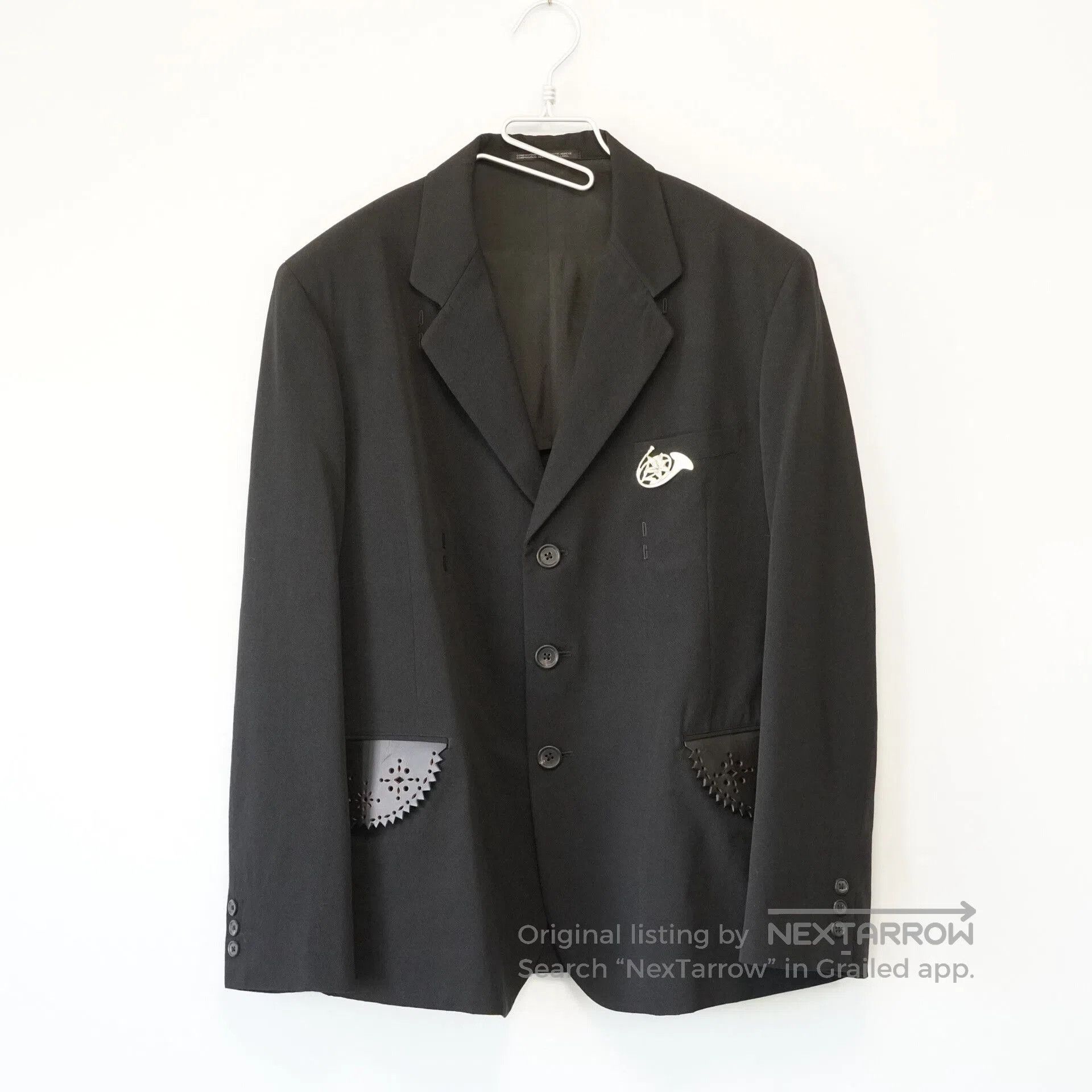 Yohji Yamamoto Yohji Yamamoto 96SS Hollow Wool Jacket. Size US M / EU 48-50 / 2 - 1 Thumbnail