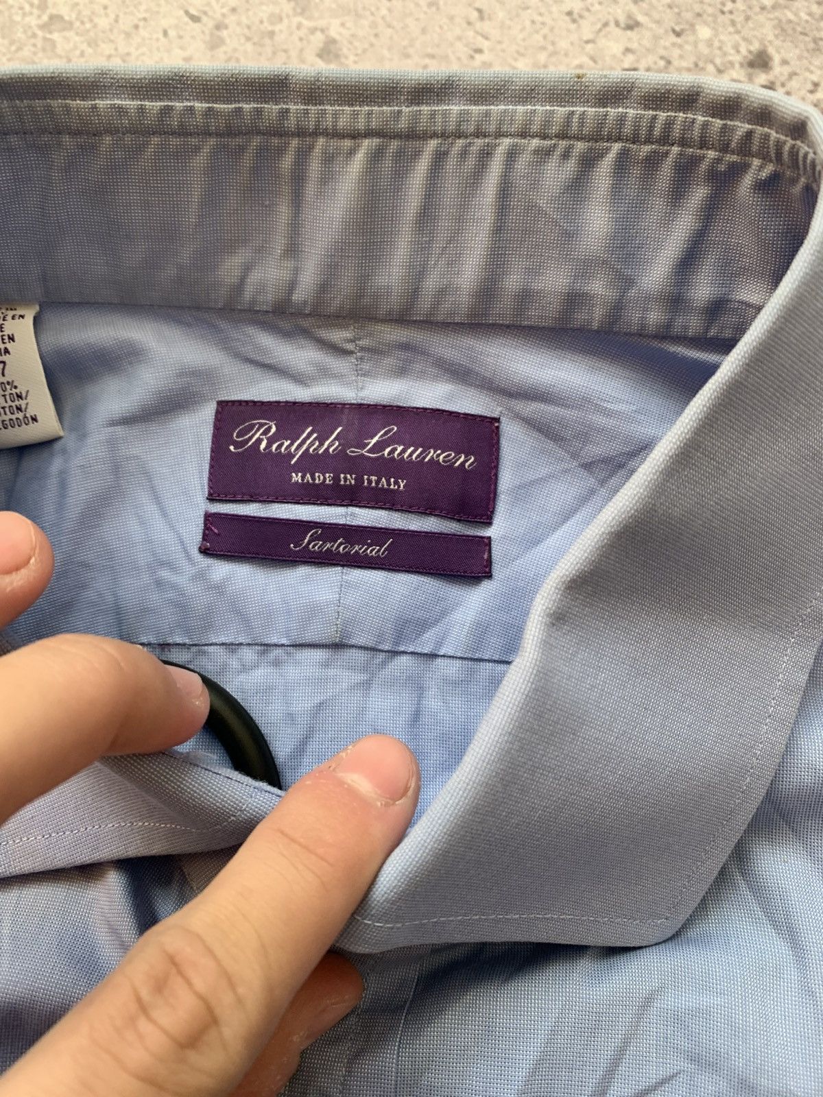 Ralph Lauren Purple Label 🔥RALP LAUREN PURPLE LABEL SHIRT BUTTON UP OLD MONEY STYLE Size US L / EU 52-54 / 3 - 10 Thumbnail