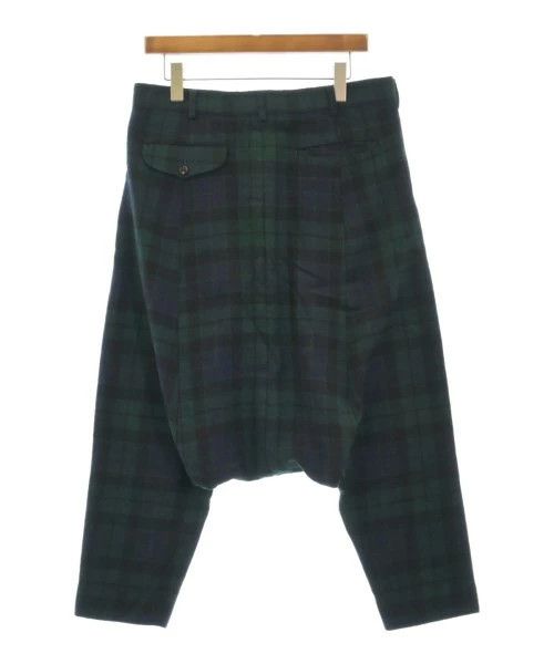 Comme des Garcons Homme Plus Cropped Pants Sarouel Pattern Wool Zip Up Check Multicolor Size US 32 / EU 48 - 2 Thumbnail