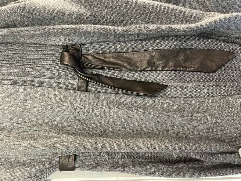 Brunello Cucinelli Brunello Cucinelli Dark Gray Cashmere Open Front Long Card Size S / US 4 / IT 40 - 4 Thumbnail