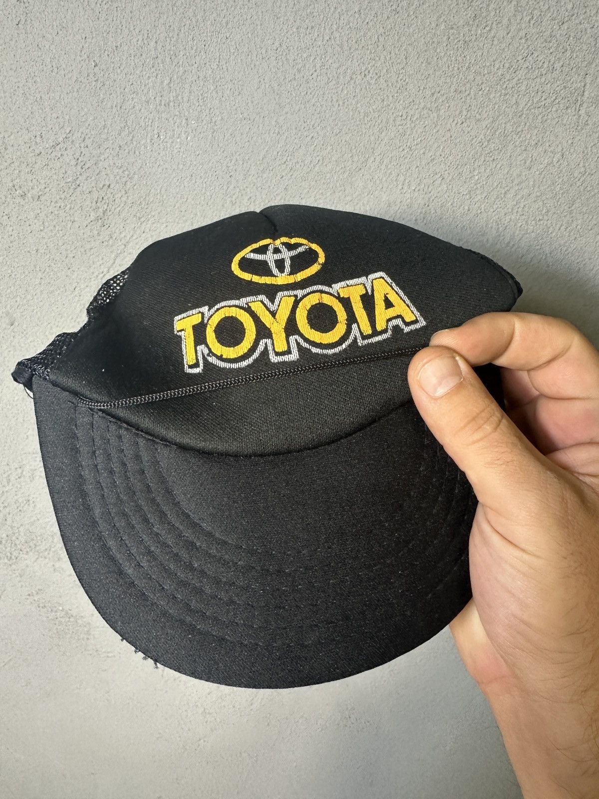 Japanese Brand × Vintage Vintage 90s Toyota Trucker Hat Cap Size ONE SIZE - 2 Thumbnail