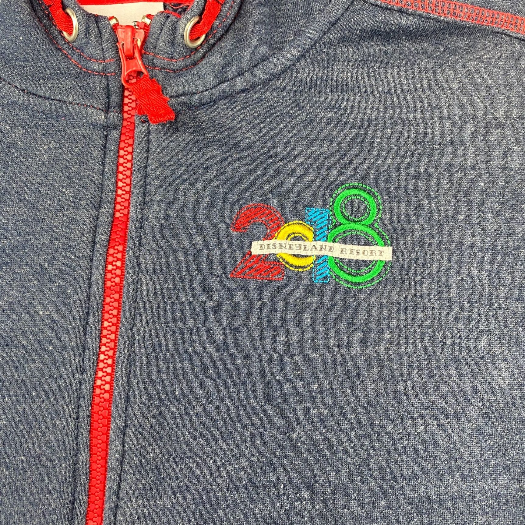 Disney Disney Parks Full Zip Hoodie Womens XL Embroidered Double Sided 2018 Size XL / US 12-14 / IT 48-50 - 4 Thumbnail