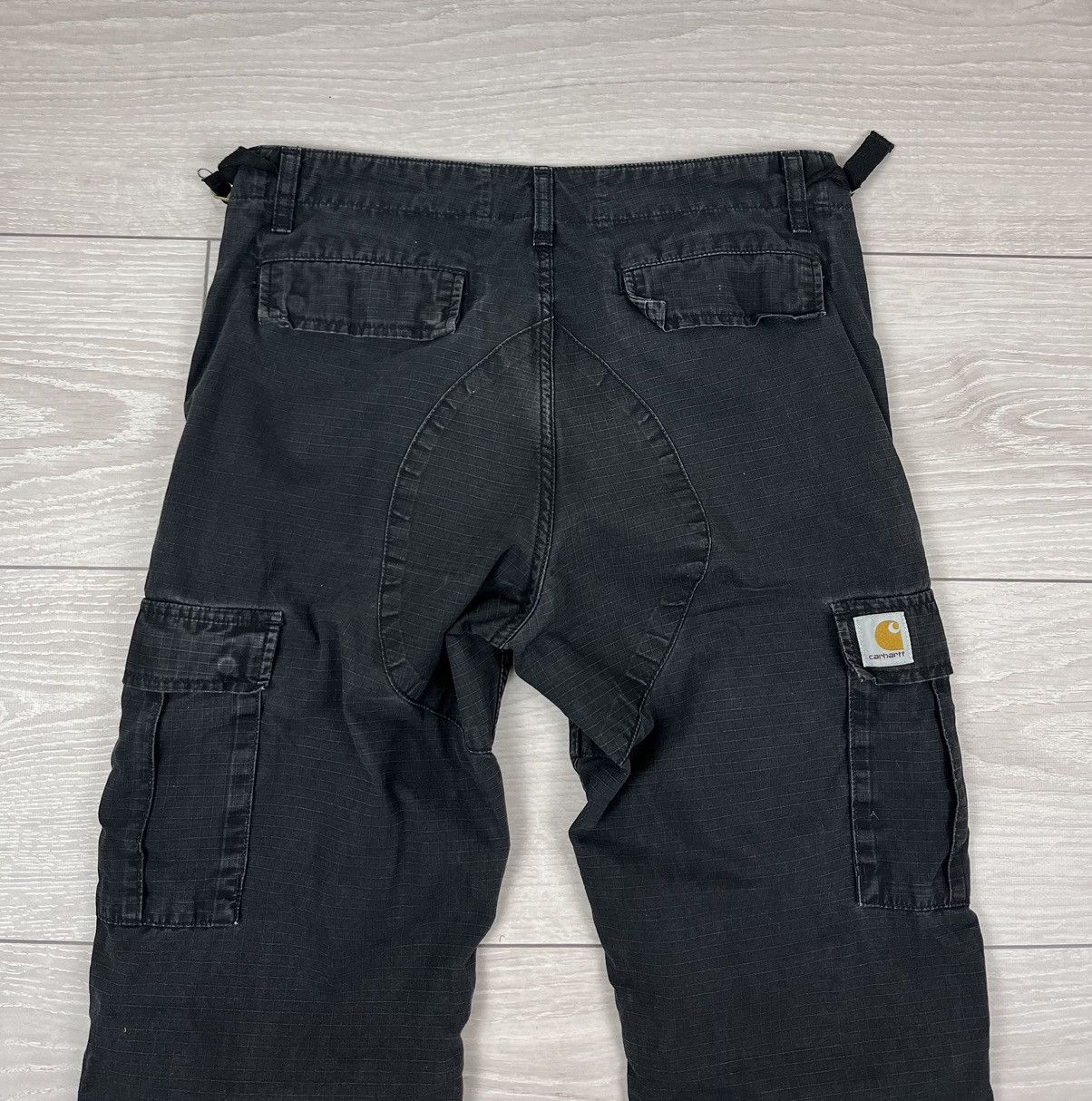 Carhartt Carhartt Aviation Black Cargo Pocket Pants Size US 30 / EU 46 - 12 Thumbnail