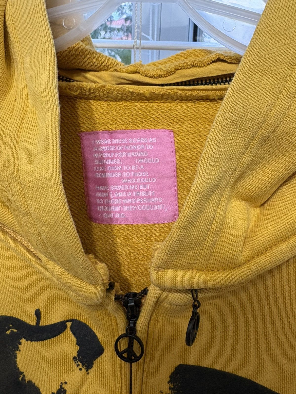Japanese Brand Paynestar Yellow “Dots and Loops” “bubblegum” Hoodie Size US L / EU 52-54 / 3 - 6 Thumbnail