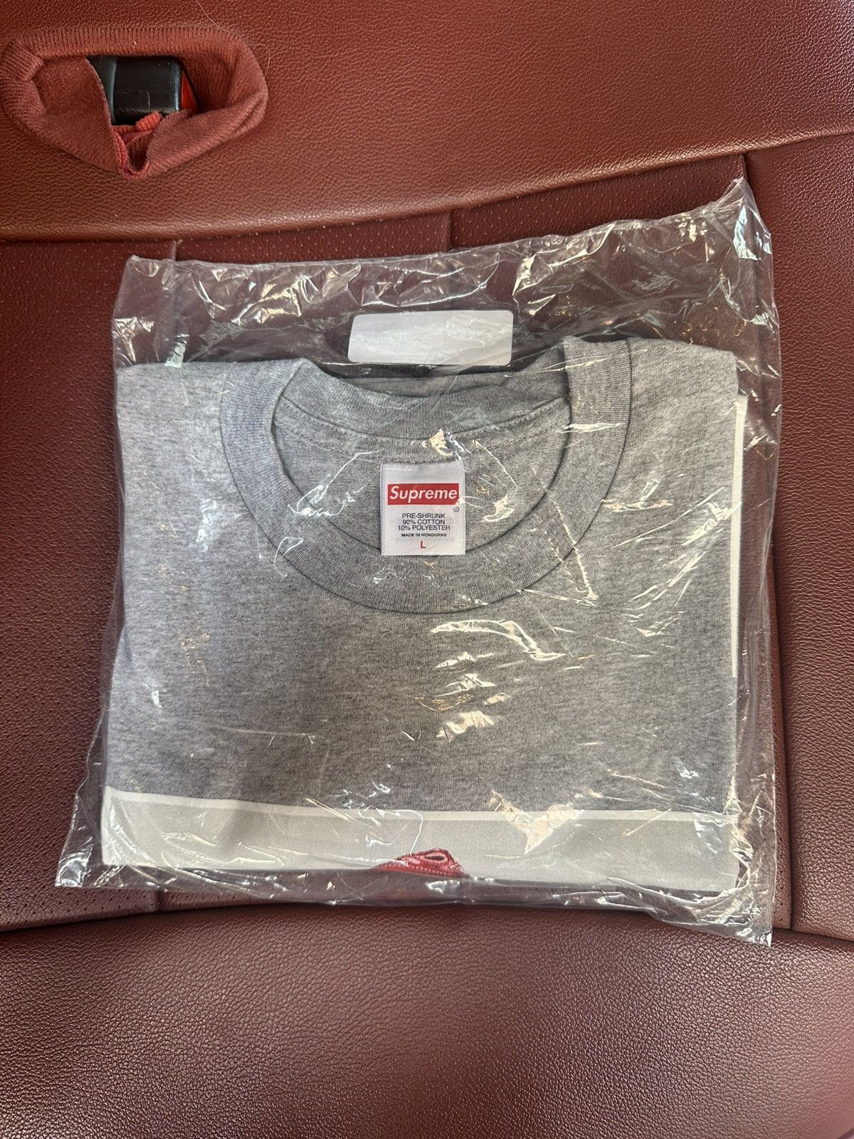 Supreme Playboi Carti Tee Heather Grey Size Large