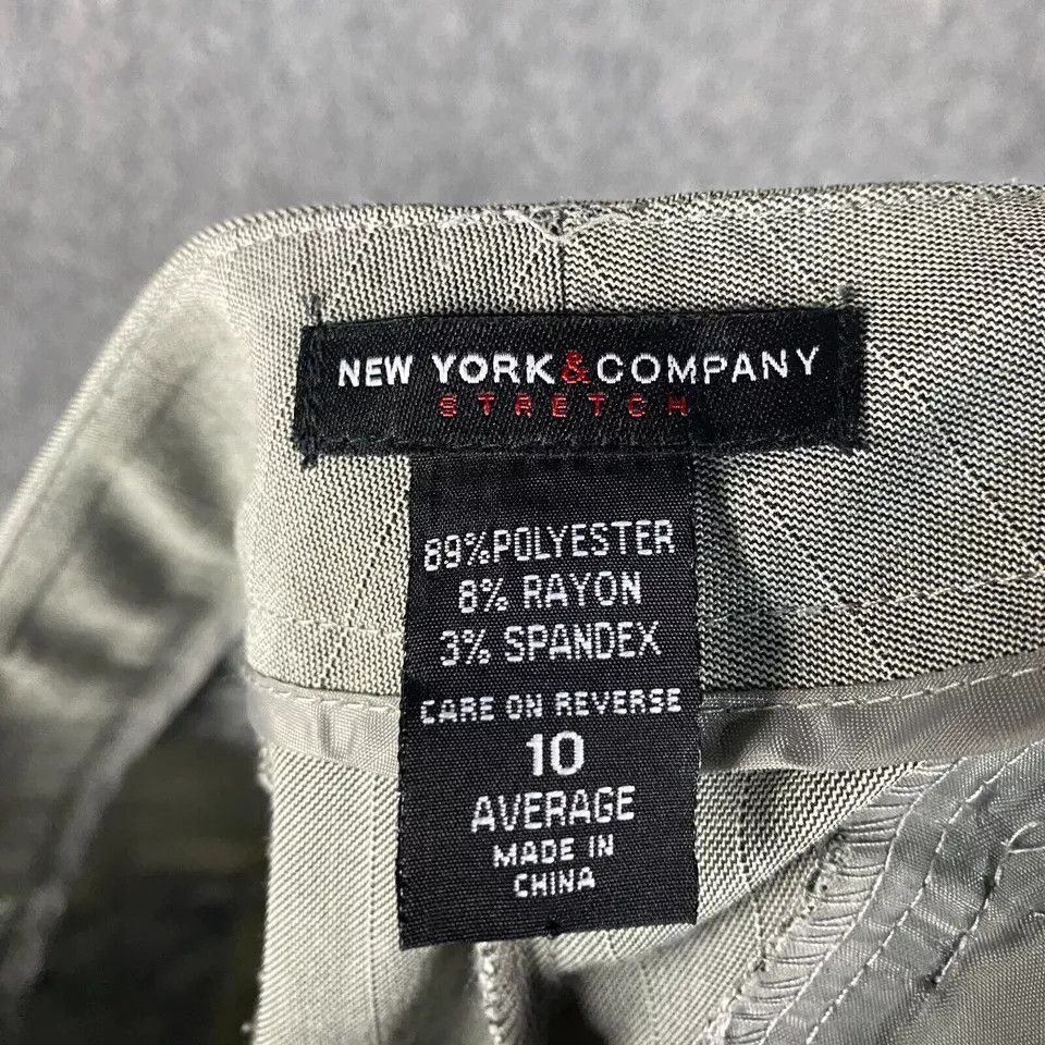 Other New York & Company Dress Pants Women's 10 Stretch Size 32" / US 10 / IT 46 - 8 Thumbnail