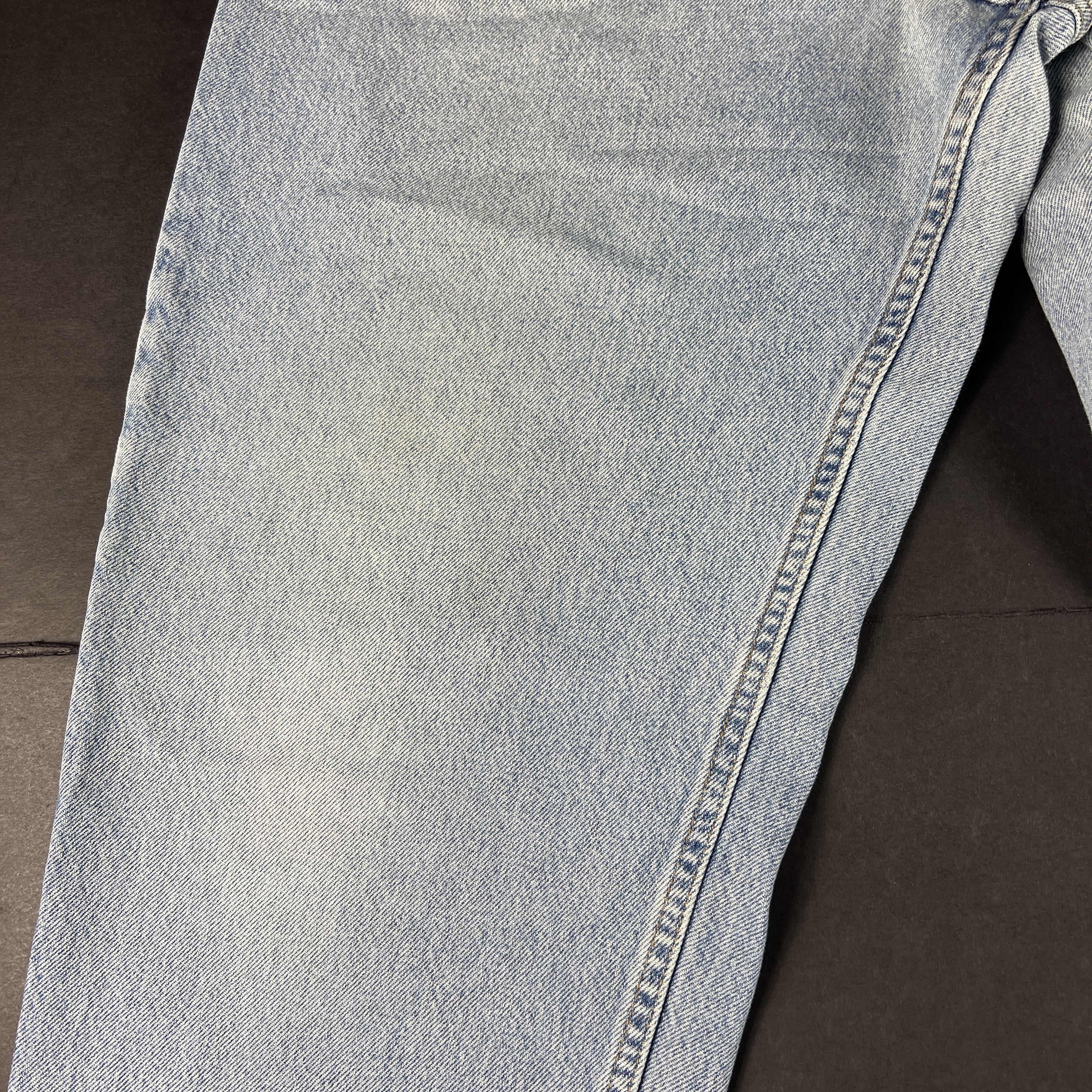 Levi's × Vintage Y2K Levi's Jeans 560 Loose Tapered Light Blue Faded Denim Size US 38 / EU 54 - 3 Thumbnail