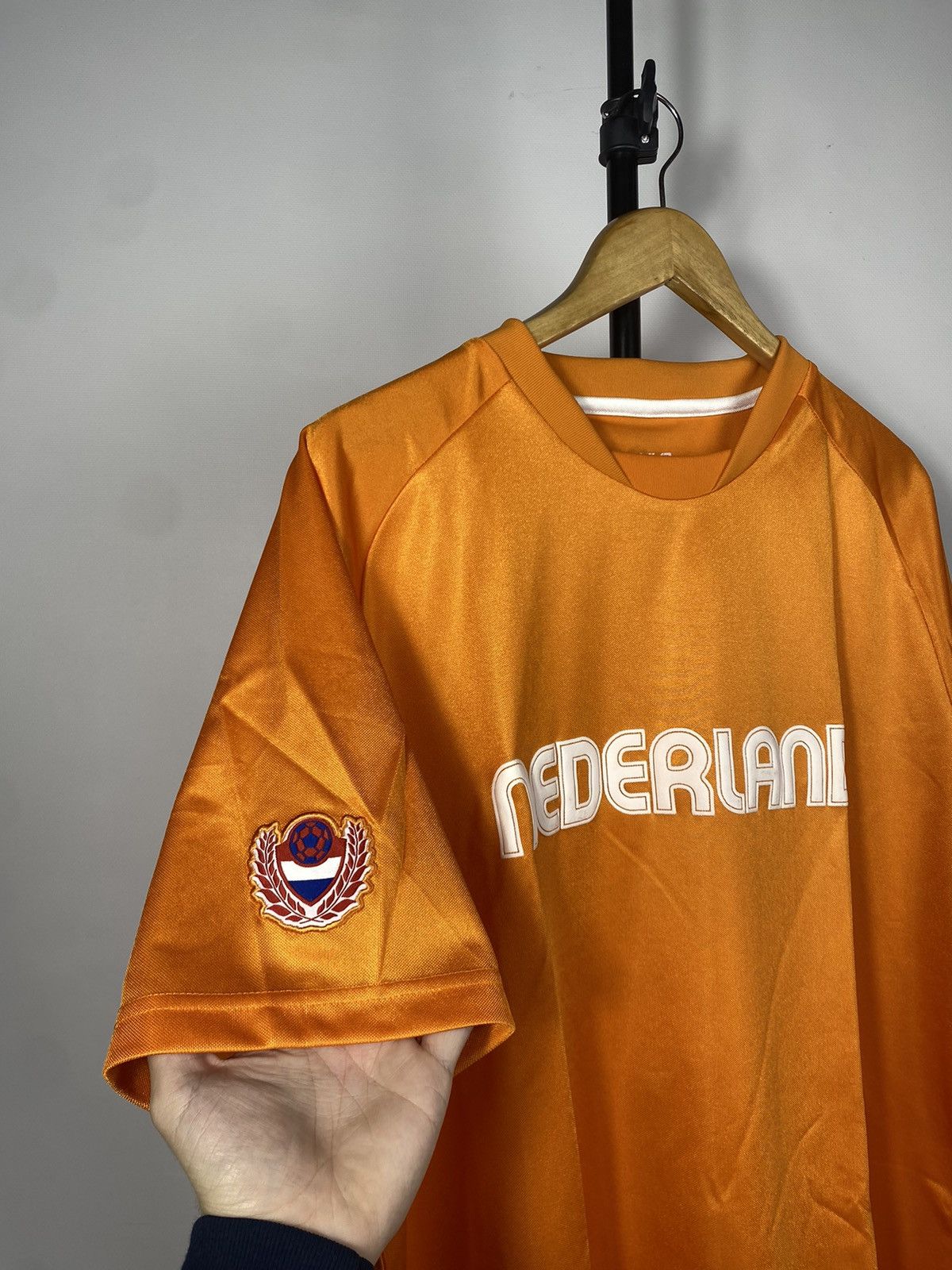 Nike × Vintage Vintage 00s Nederland Logo Home Football T Shirt Size US XL / EU 56 / 4 - 5 Thumbnail