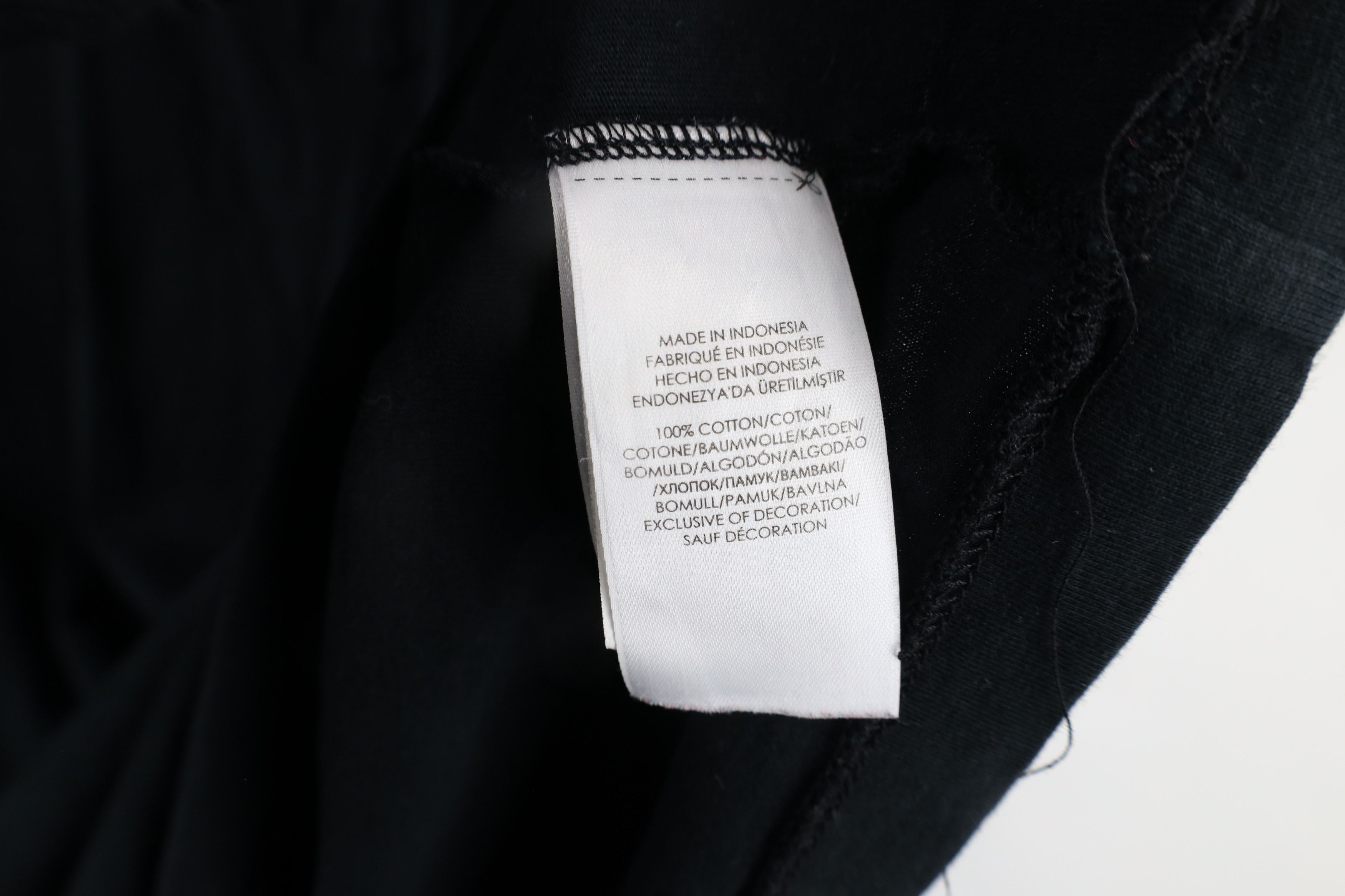 Ralph Lauren × Vintage Vintage Ralph Lauren Fit Faded Pocket T-Shirt Black Cotton Size US XXL / EU 58 / 5 - 8 Thumbnail