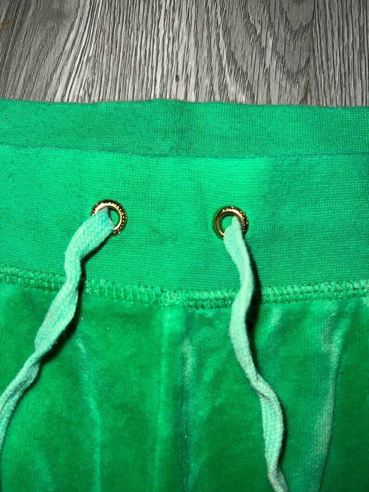 Juicy Couture Vintage Juicy Couture velvet green track pants🧚🏻💚 Size 29" - 7 Thumbnail