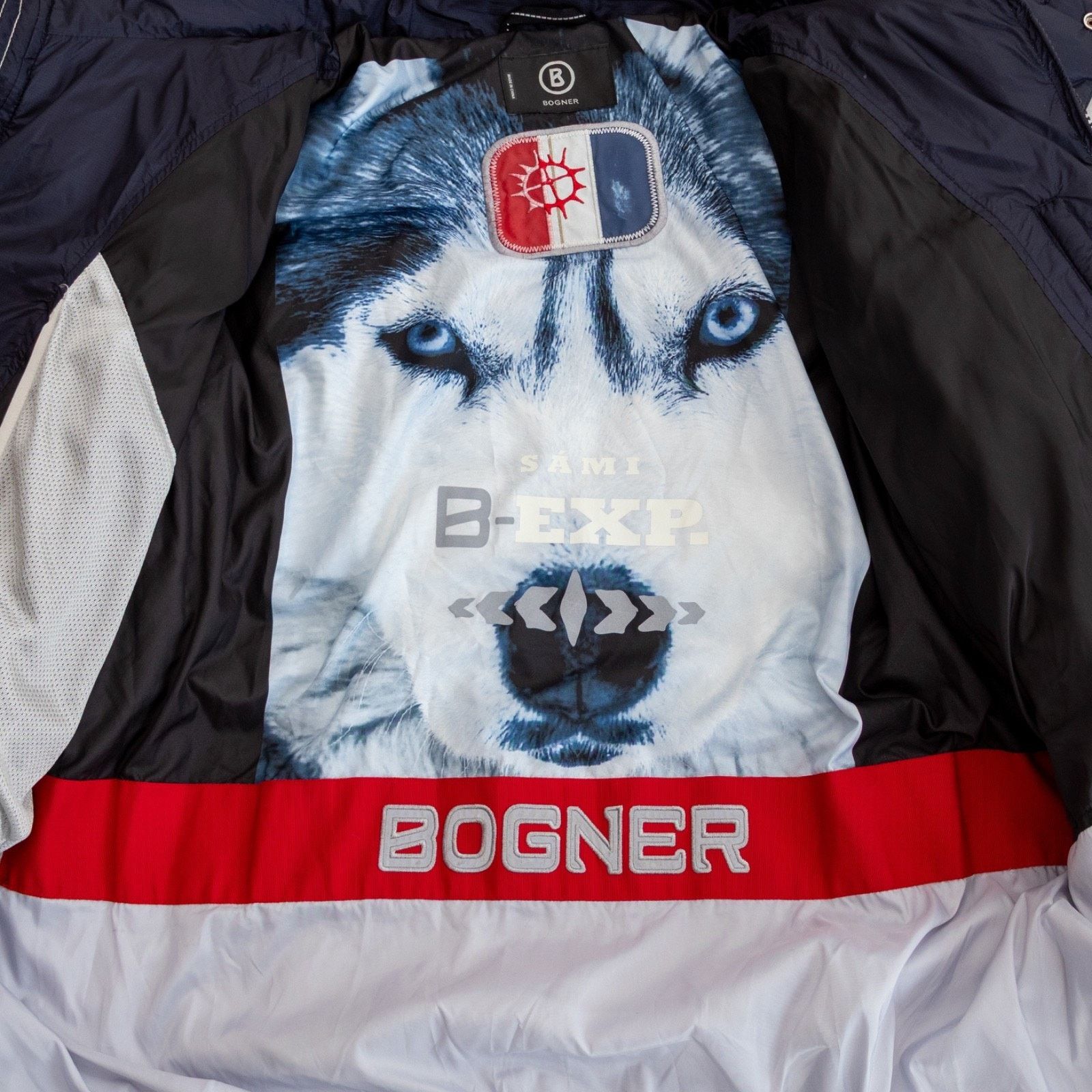 Bogner Bogner EXP Mens Ski Jacket Navy Down Puffer Hooded Sami SZ L Size US L / EU 52-54 / 3 - 7 Thumbnail