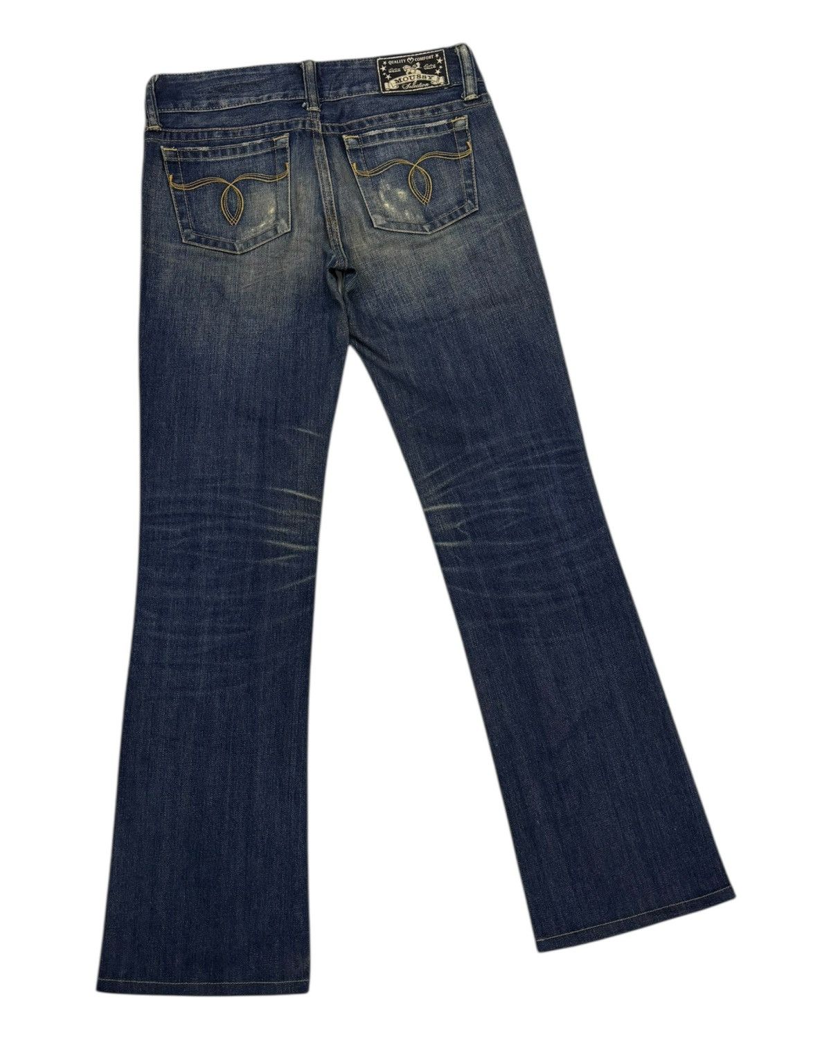 If Six Was Nine × Le Grande Bleu (L.G.B.) × MOUSSY Flare Jeans IfSixWasNine Lgb Style Moussy Bootcut Jeans Size 27" / US 4 / IT 40 - 4 Thumbnail