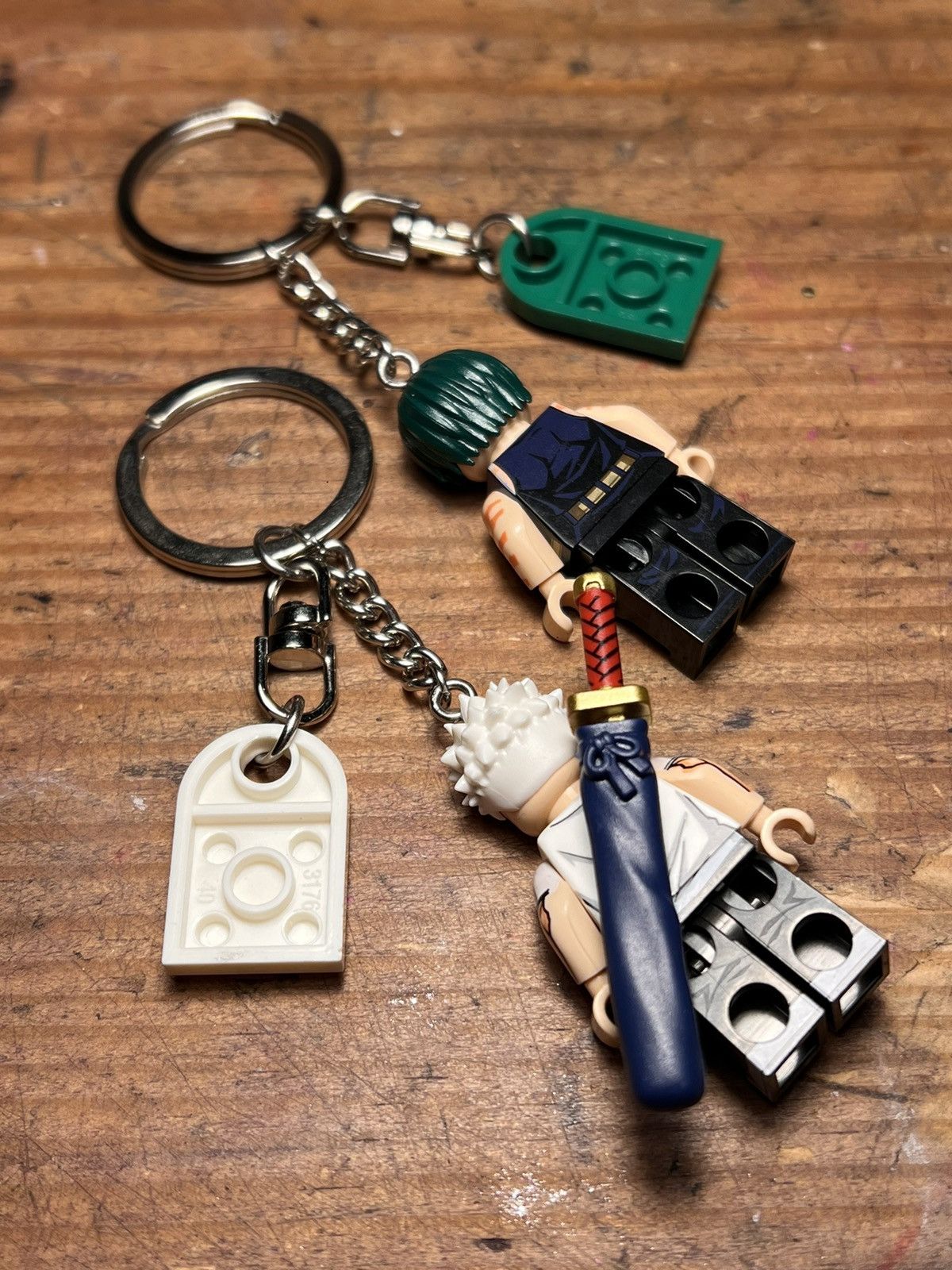 Anime Gojo Maki Jujutsu Kaisen anime minifigure keychain keyring Size ONE SIZE - 4 Thumbnail