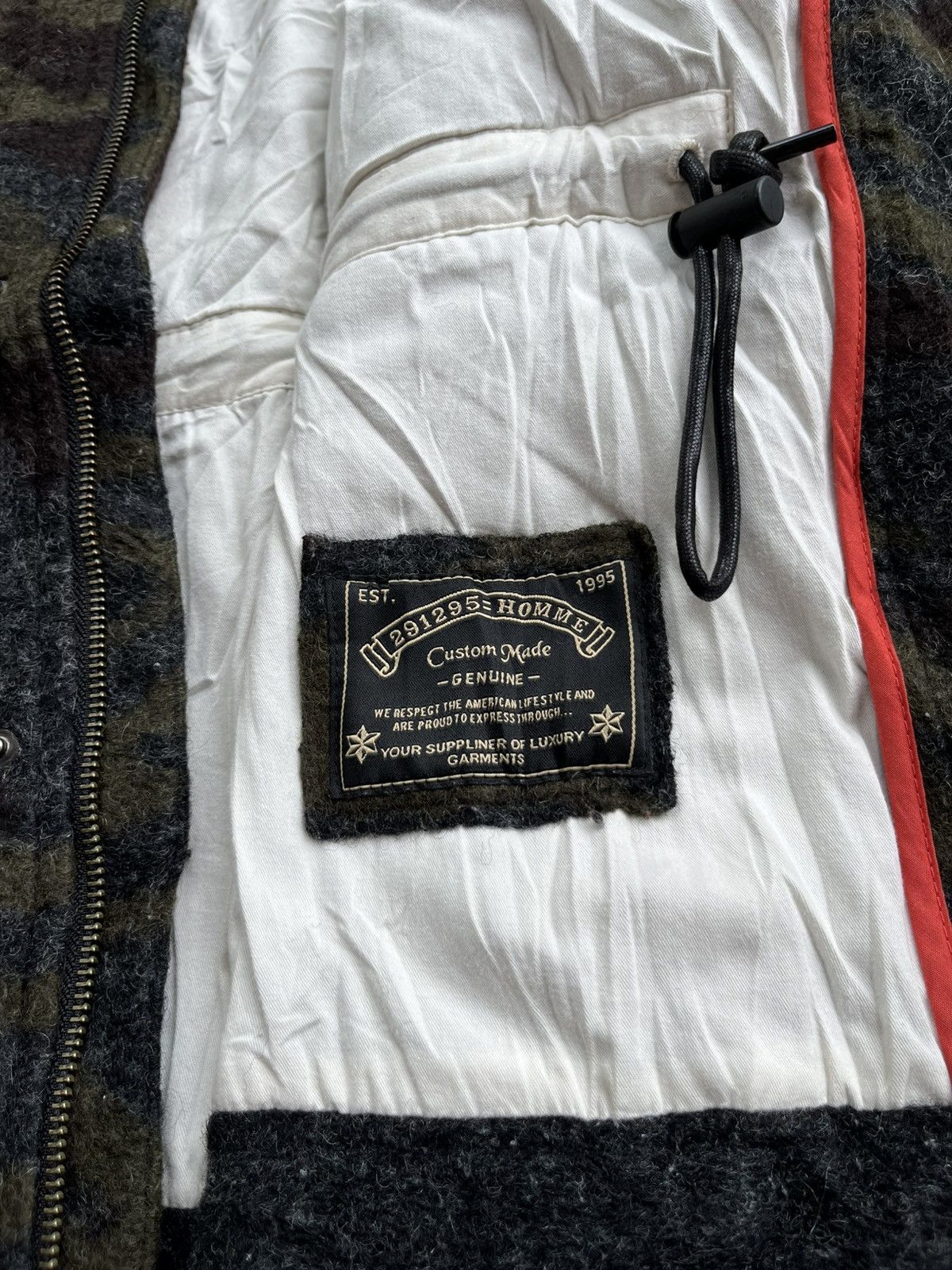 If Six Was Nine × Japanese Brand × Le Grande Bleu (L.G.B.) Japanese 291295=Homme army wool jacket Size US M / EU 48-50 / 2 - 10 Thumbnail