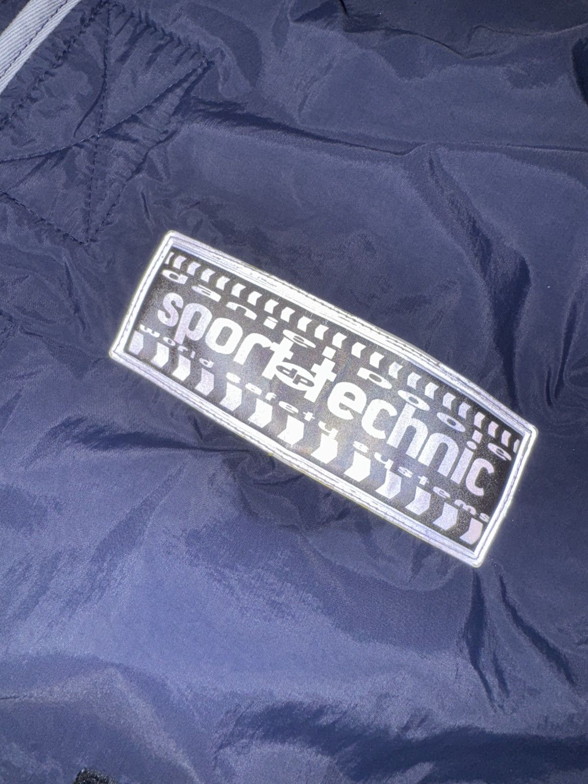 Japanese Brand × Vintage Crazy Vintage 90s Daniel Poole rave techno reflective vest Size US L / EU 52-54 / 3 - 15 Thumbnail