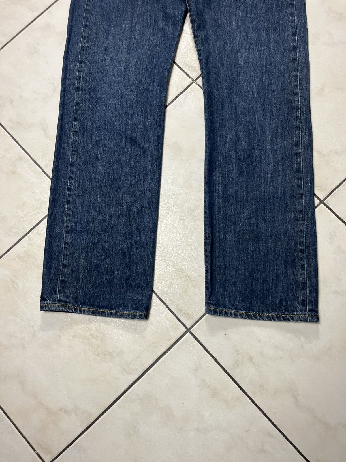 Levi's × Levi's Vintage Clothing × Vintage Vintage Levi’s 501 navy denim jeans pants regular straight Size US 33 - 5 Thumbnail
