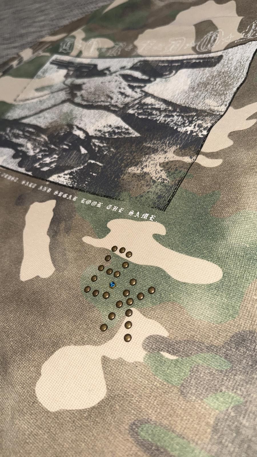 Other Boredom Kills Trust Camo Waffle Thermal Long Sleeve Size US XL / EU 56 / 4 - 2 Thumbnail