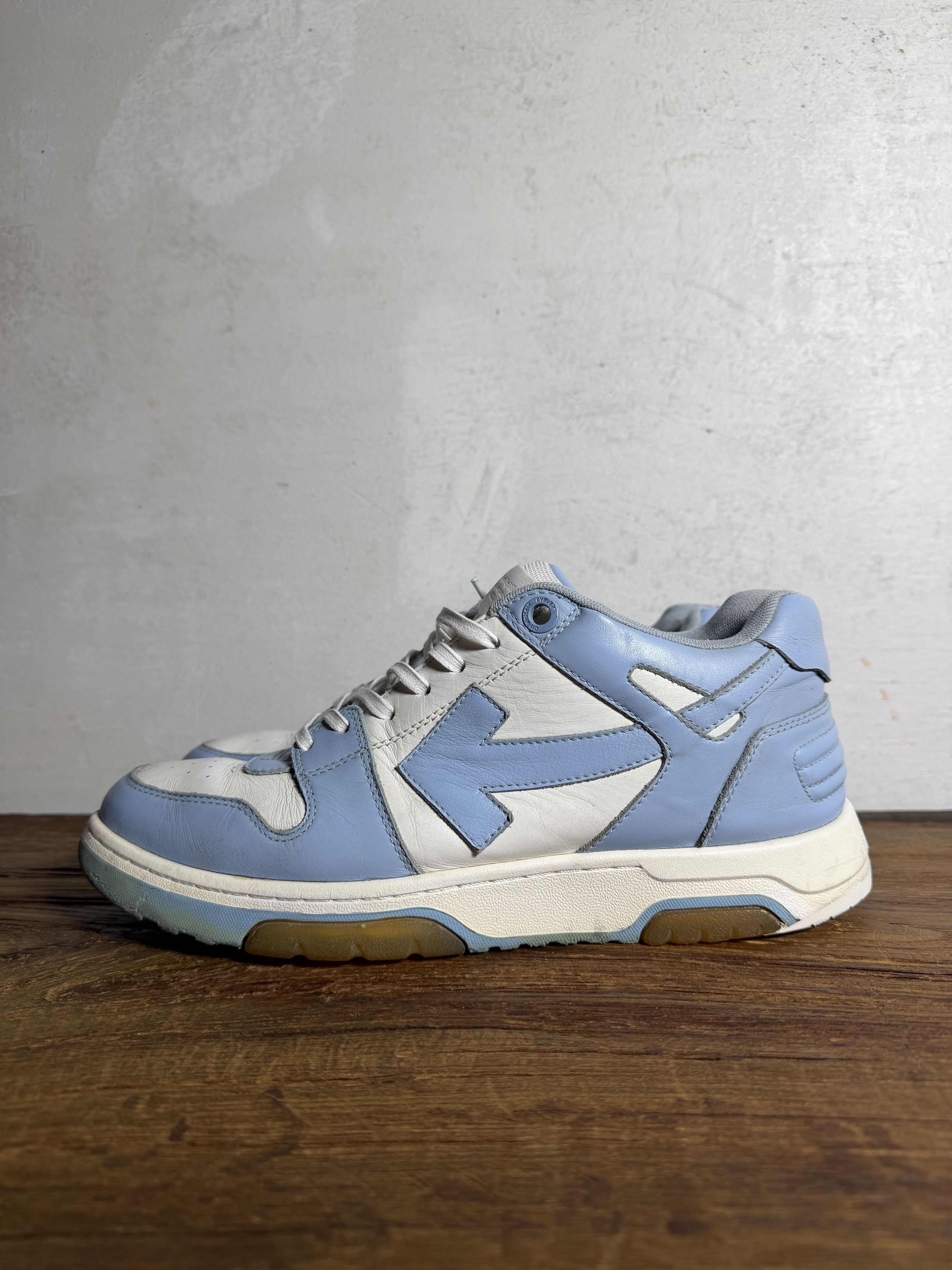 Off-White Off-White Out of Office White Blue Sneakers Size US 10 / EU 43 - 1 Thumbnail
