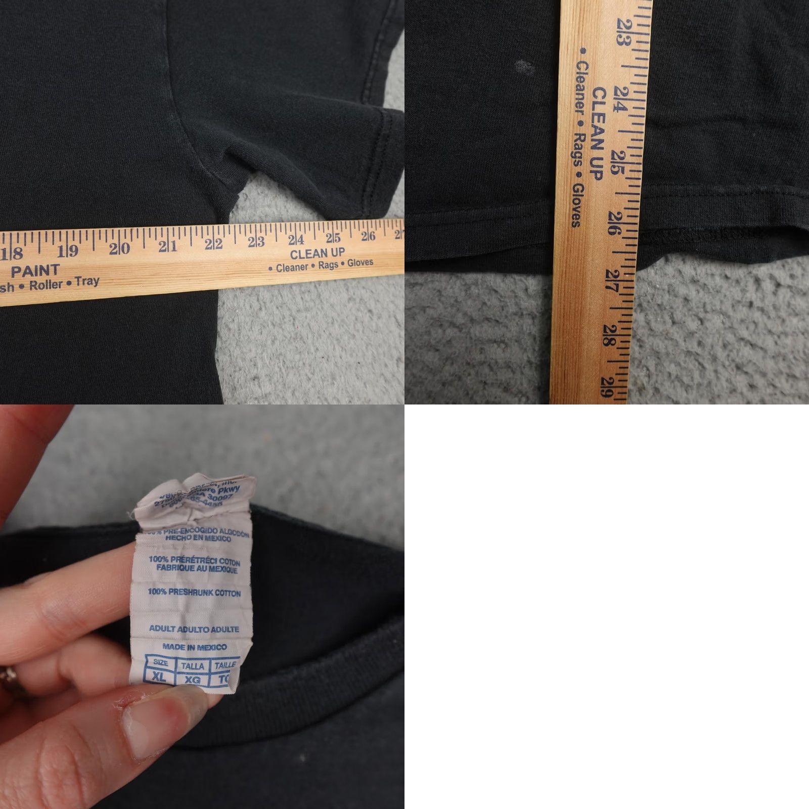 Delta Vintage Fireball Shirt Mens XL Cinnamon Whisky Promo Tee Black Delta Pro Weight Size US XL / EU 56 / 4 - 9 Thumbnail