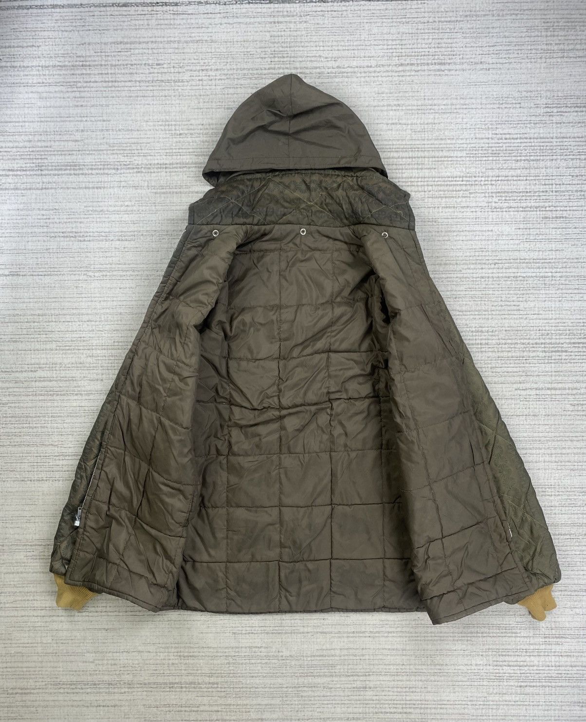 Pacific Trail × Vintage Vtg 70s Pacific Trail Military Quilted Talon Zipper Jacket Size US M / EU 48-50 / 2 - 8 Thumbnail