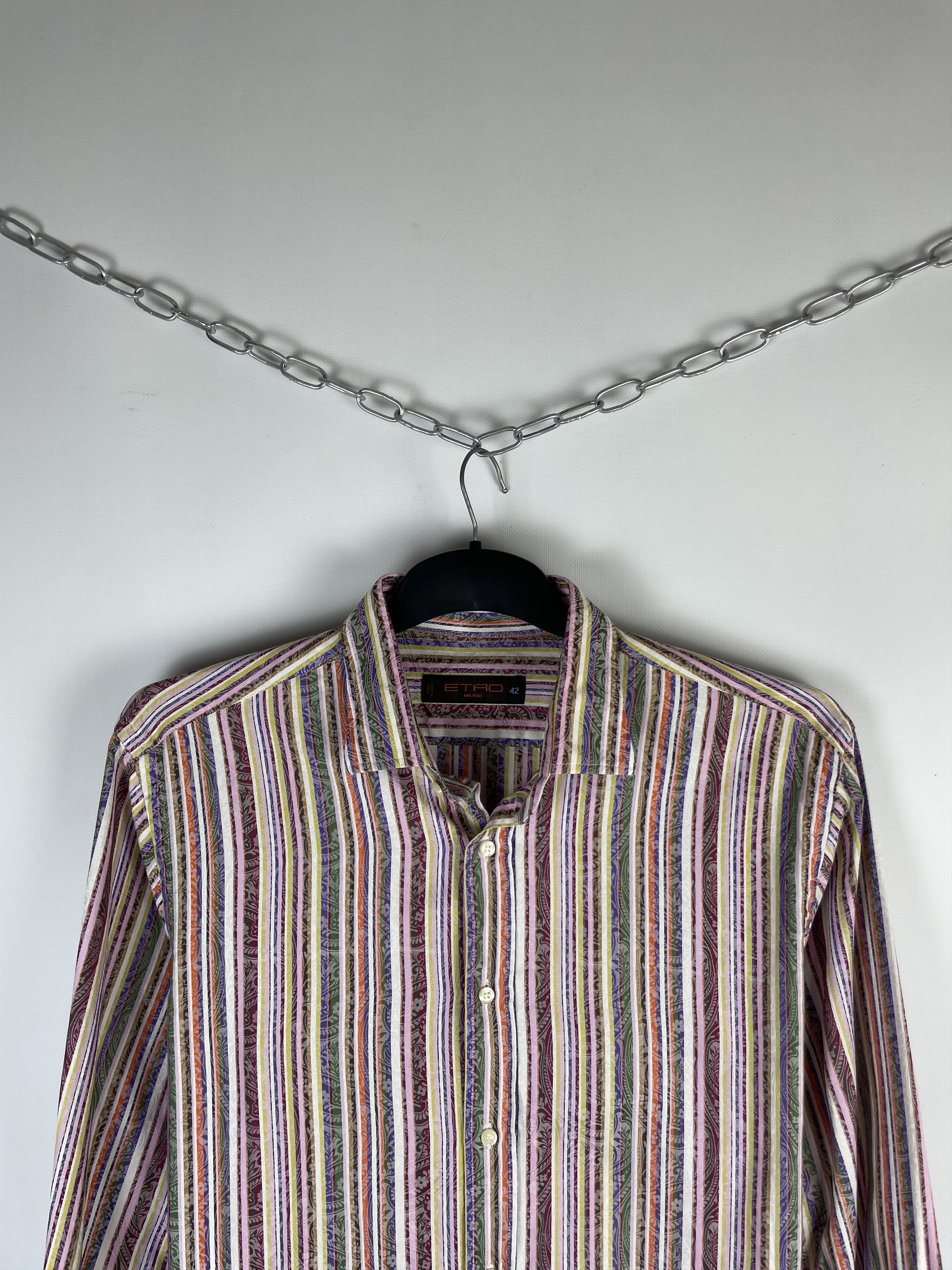 Etro Etro shirt button ups hype luxury Size US M / EU 48-50 / 2 - 3 Thumbnail