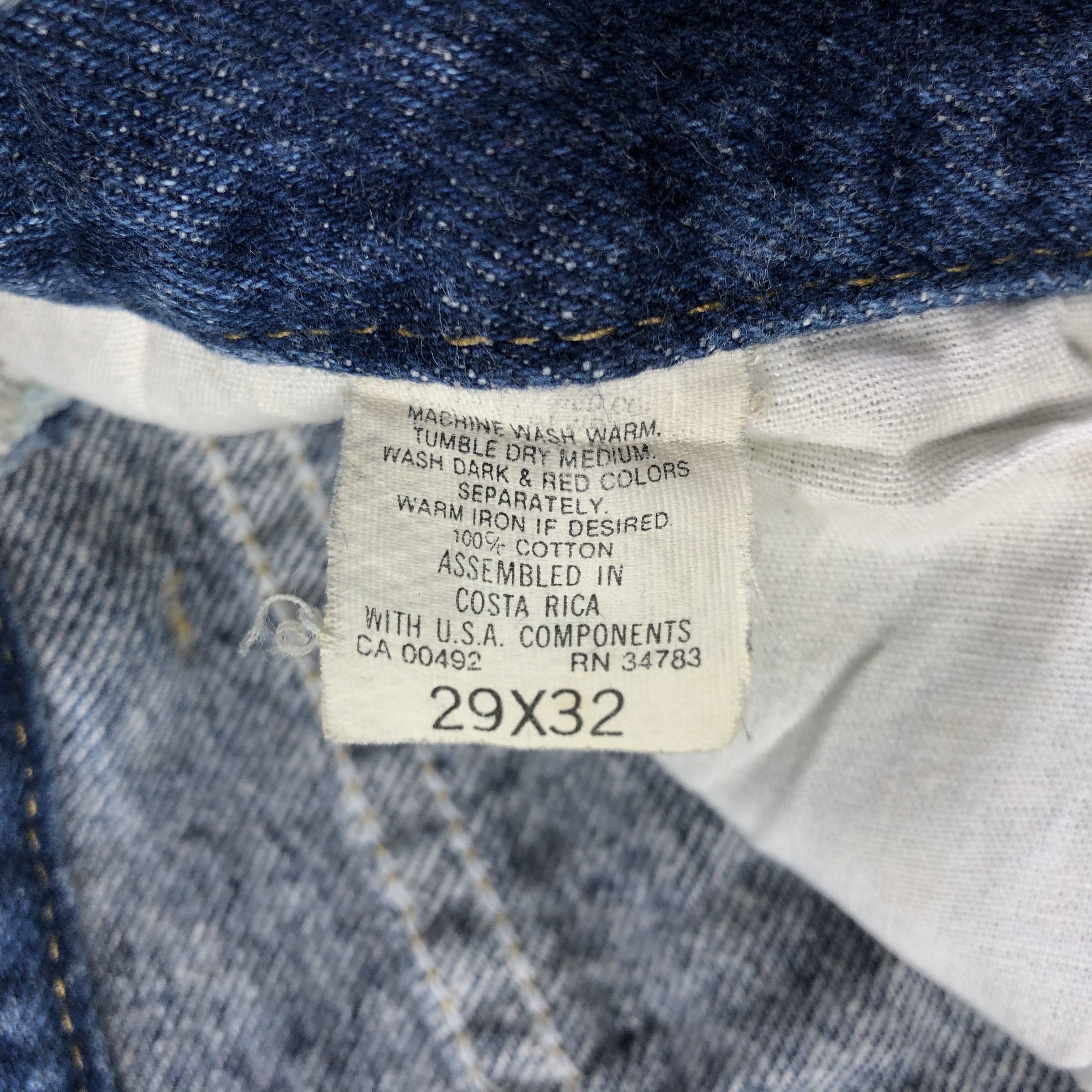 Lee Vintage Blue Wash Lee Jeans-J2888 Size US 29 - 9 Thumbnail