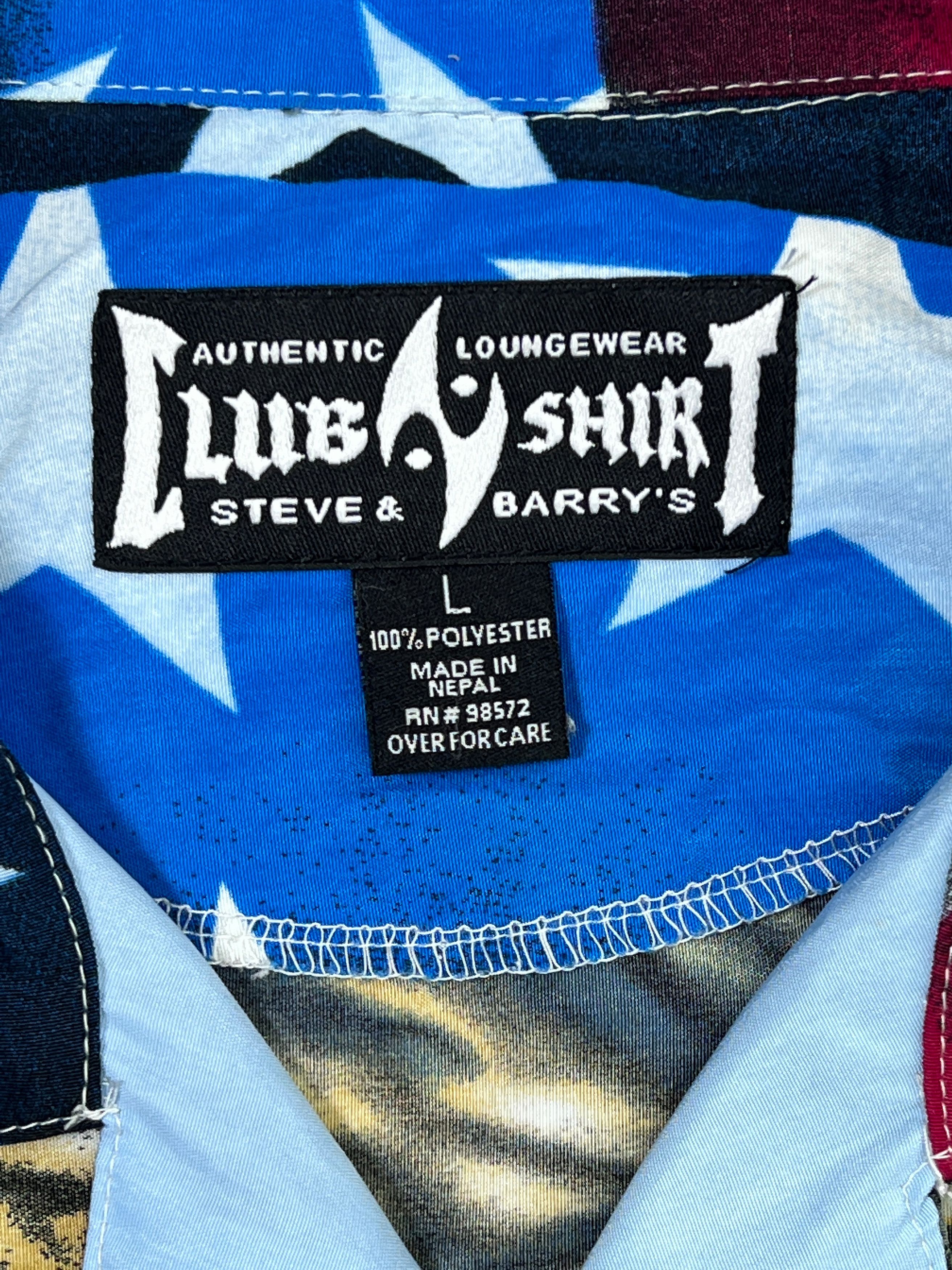 Steve And Barrys Steve and Barry's Club Shirt USA Flag & Motorcycle & Eagle Size US L / EU 52-54 / 3 - 3 Thumbnail