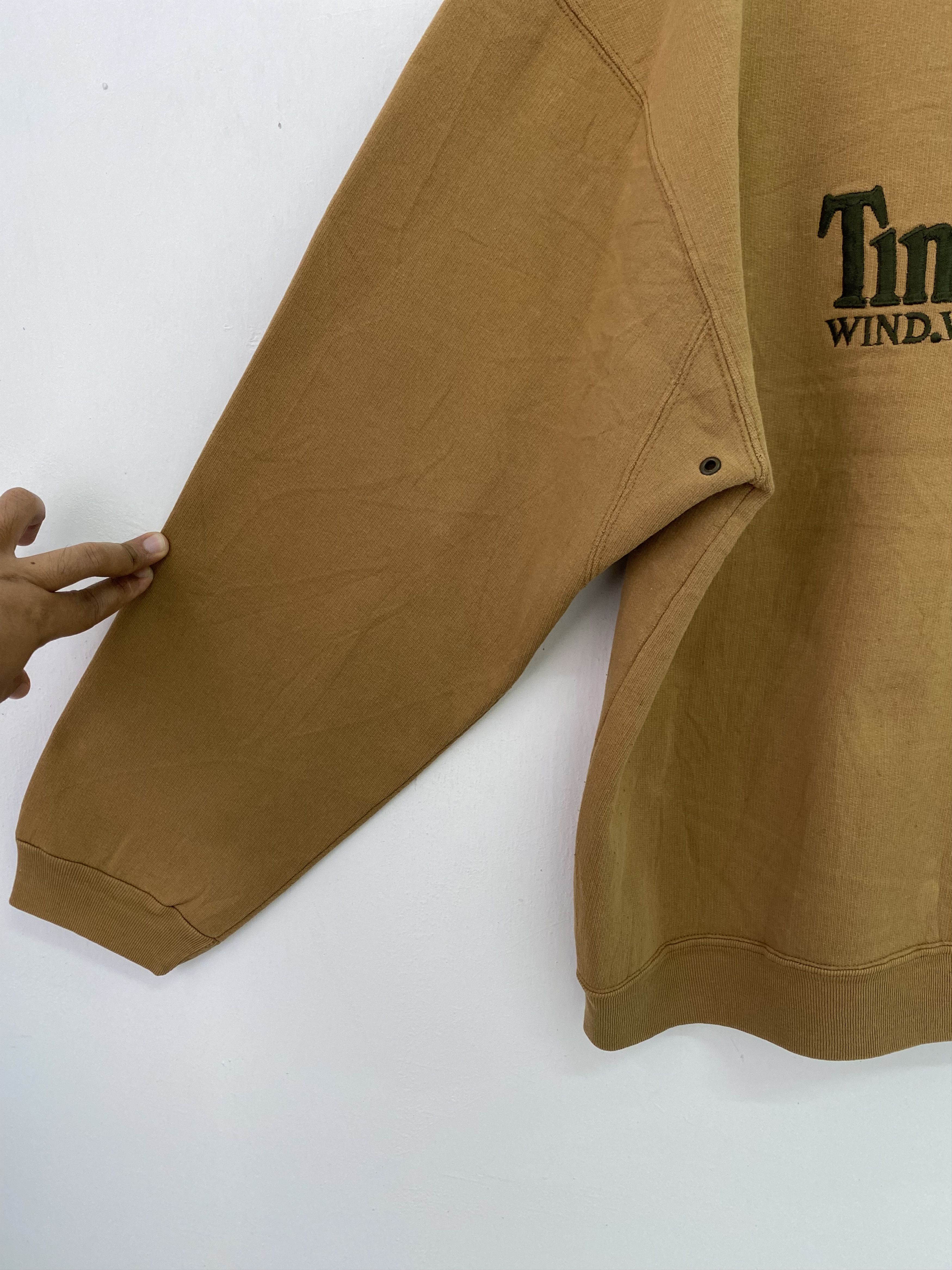 Timberland × Vintage Vintage Timberland Weathergear Sweatshirt Large Timberland Size US L / EU 52-54 / 3 - 6 Thumbnail