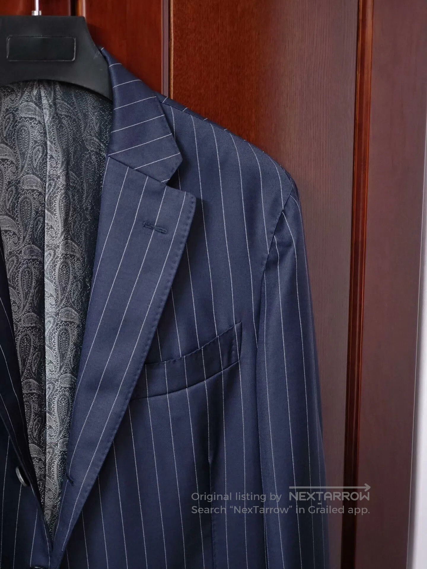 Japanese Brand Dormeuil Wool-Linen Custom Jacket. Size US L / EU 52-54 / 3 - 2 Thumbnail